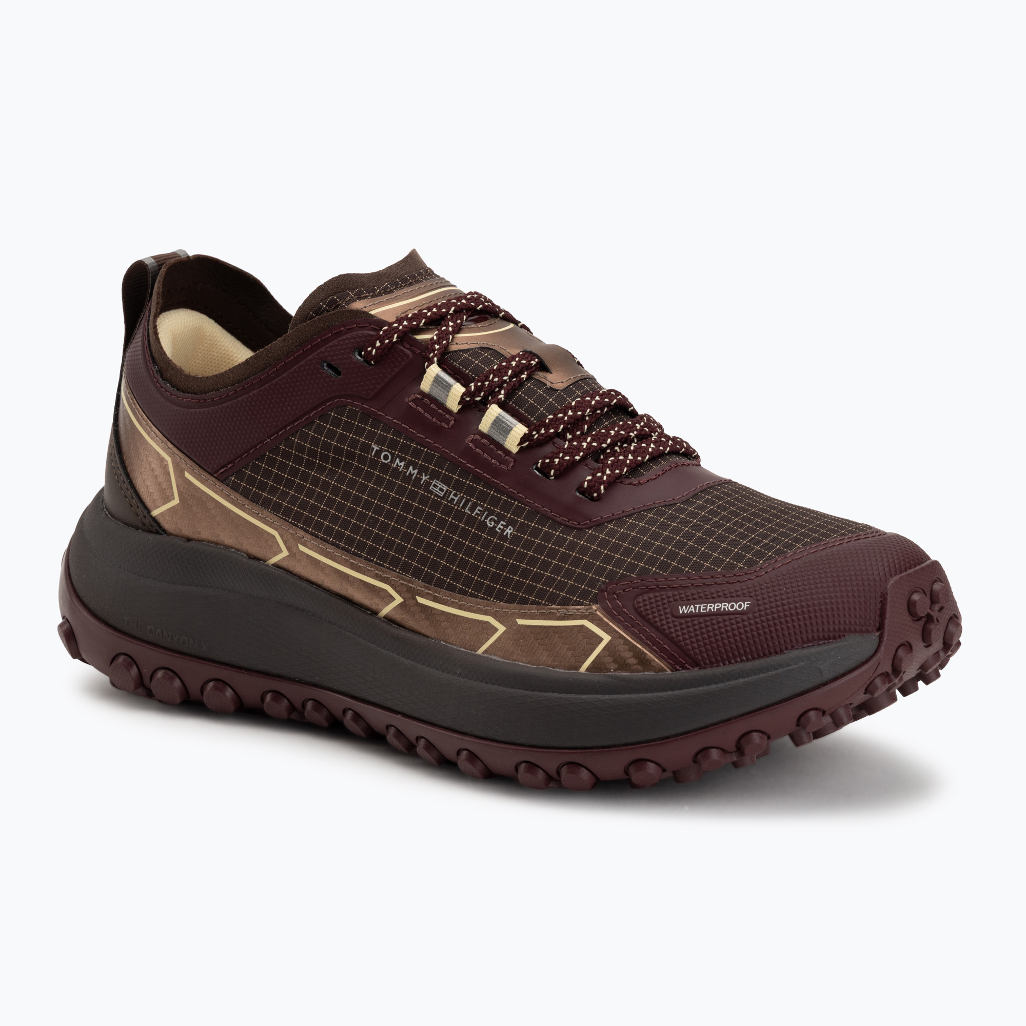 Дамски обувки Tommy Hilfiger The Canyon X Waterproof oxblood