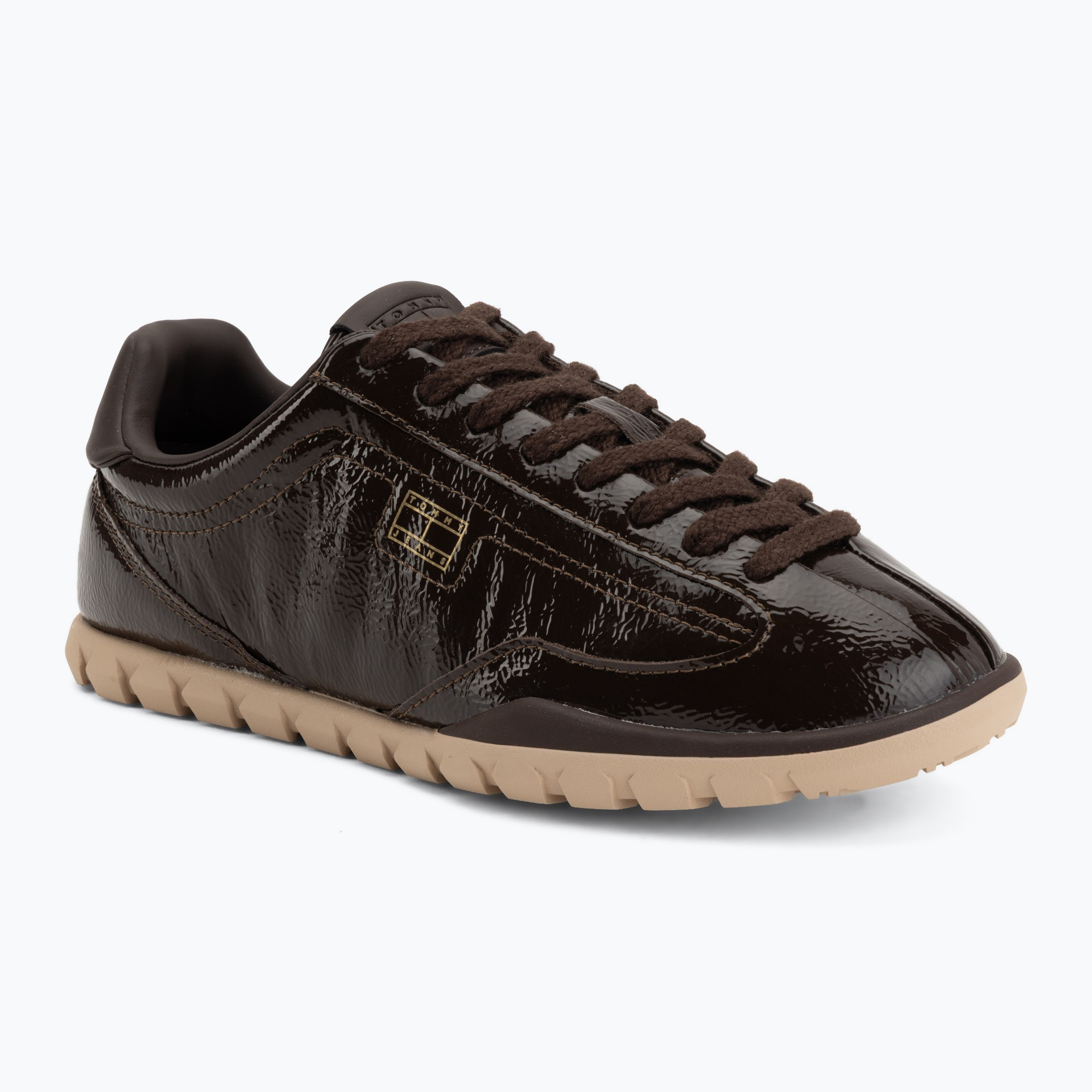 Дамски обувки Tommy Hilfiger Tj Low Runner Soft Naplak fondant brown