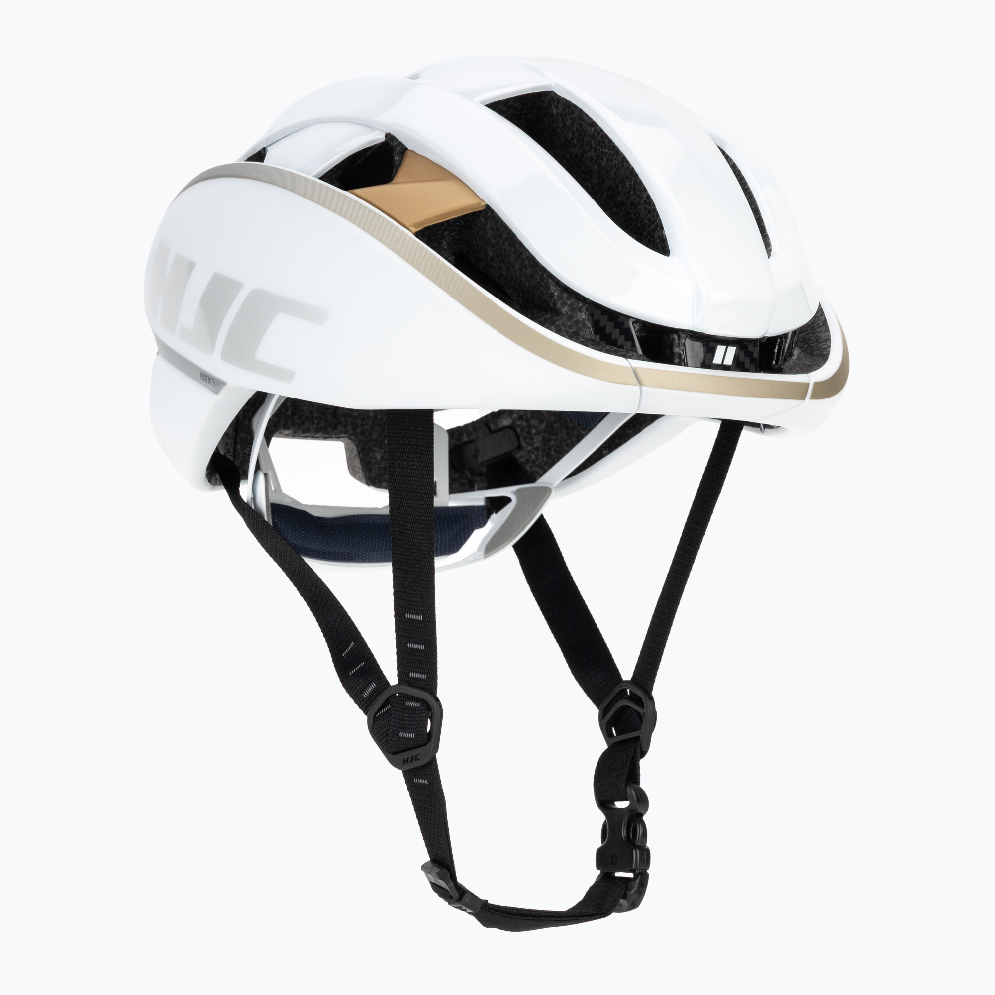 Cască de ciclism HJC Ibex 3 mt gl white/gold
