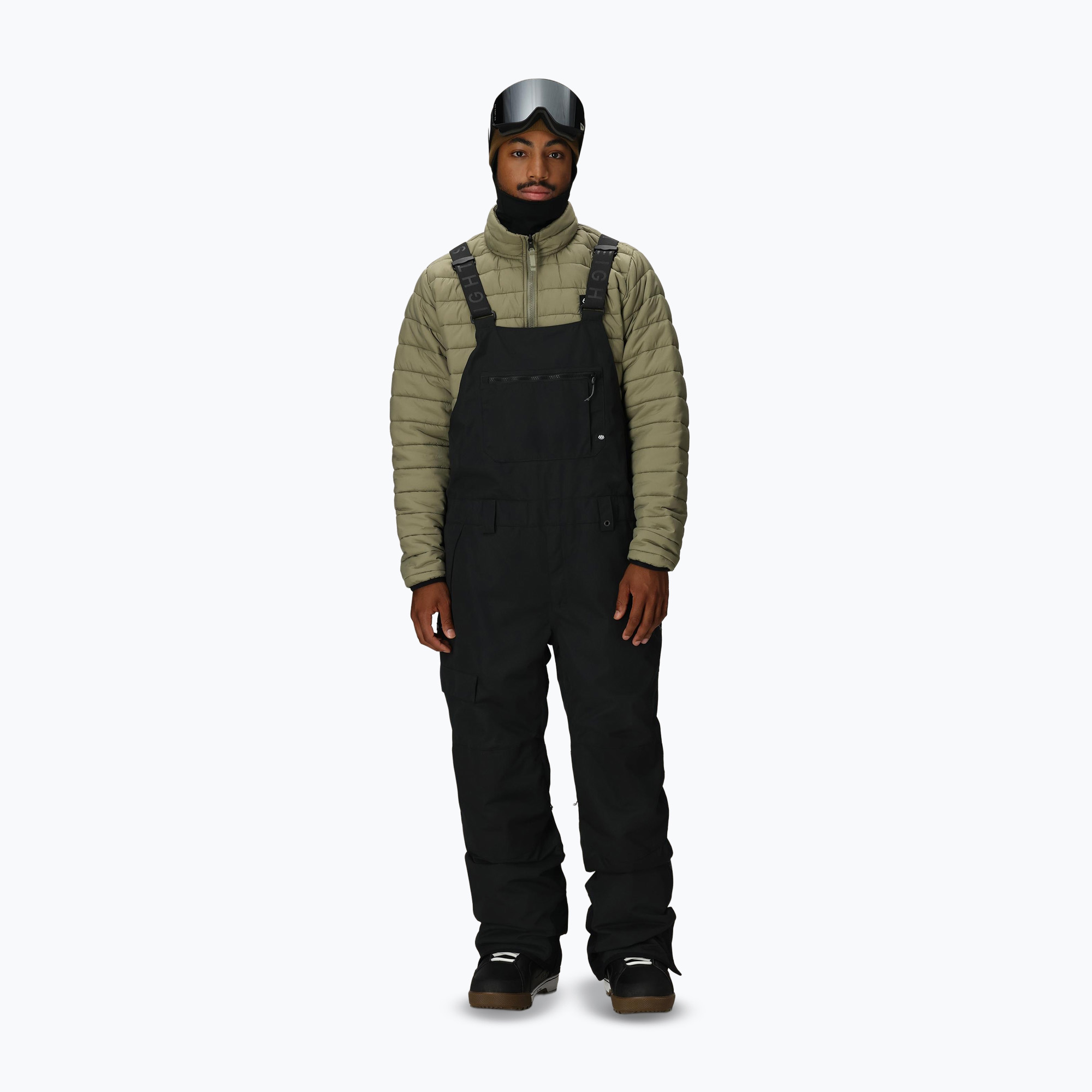 Мъжки панталони за сноуборд 686 Hot Lap Insulated Bib black