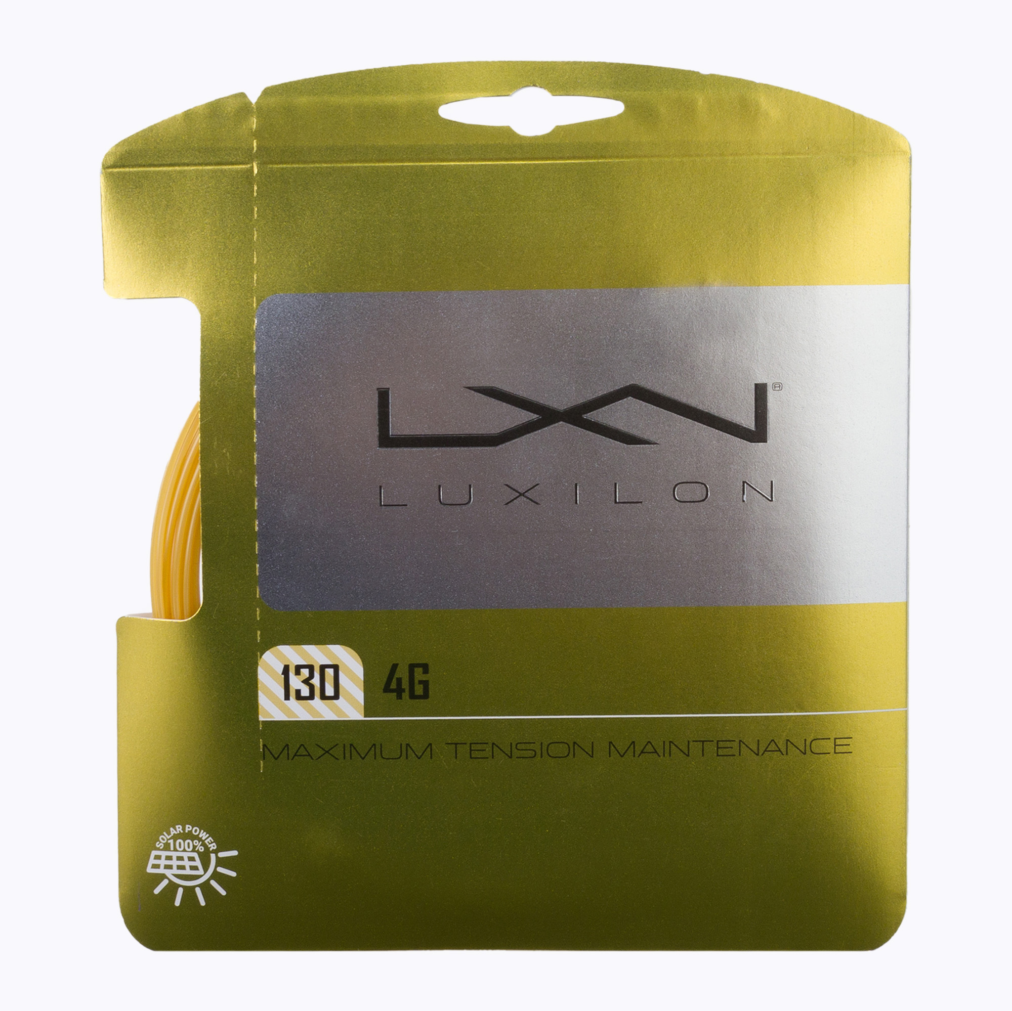 Tenisové struny Luxilon 4G 130 Set 12,2 m zlaté WRZ997112+ (4G 130 Set WRZ997112+)