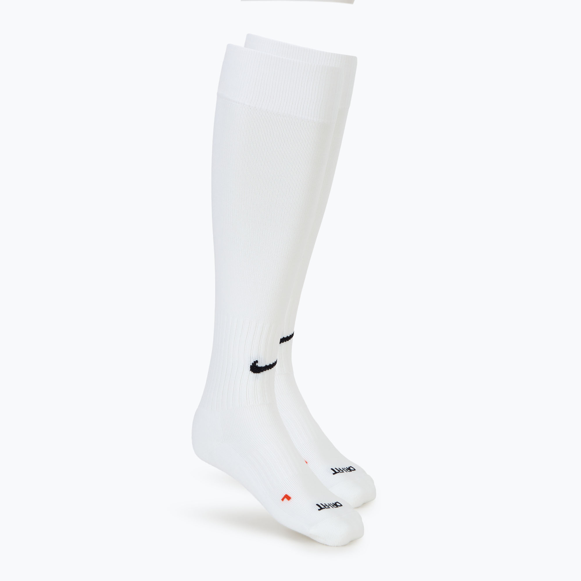 Ghette da calcio Nike Academy bianco/nero (42-46 EU) (Academy SX4120-101)