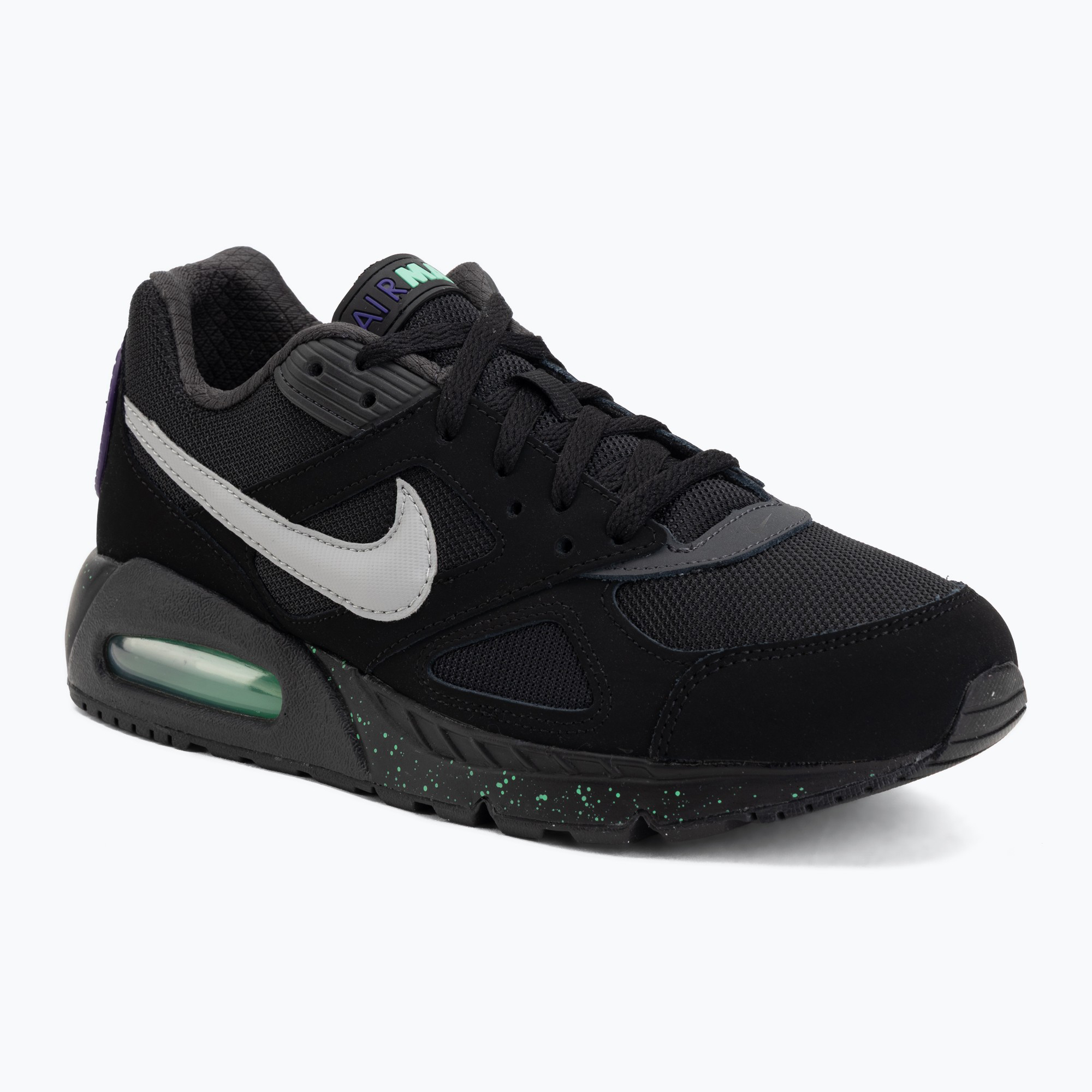 Buty męskie Nike Air Max IVO black/green glow/matte silver 