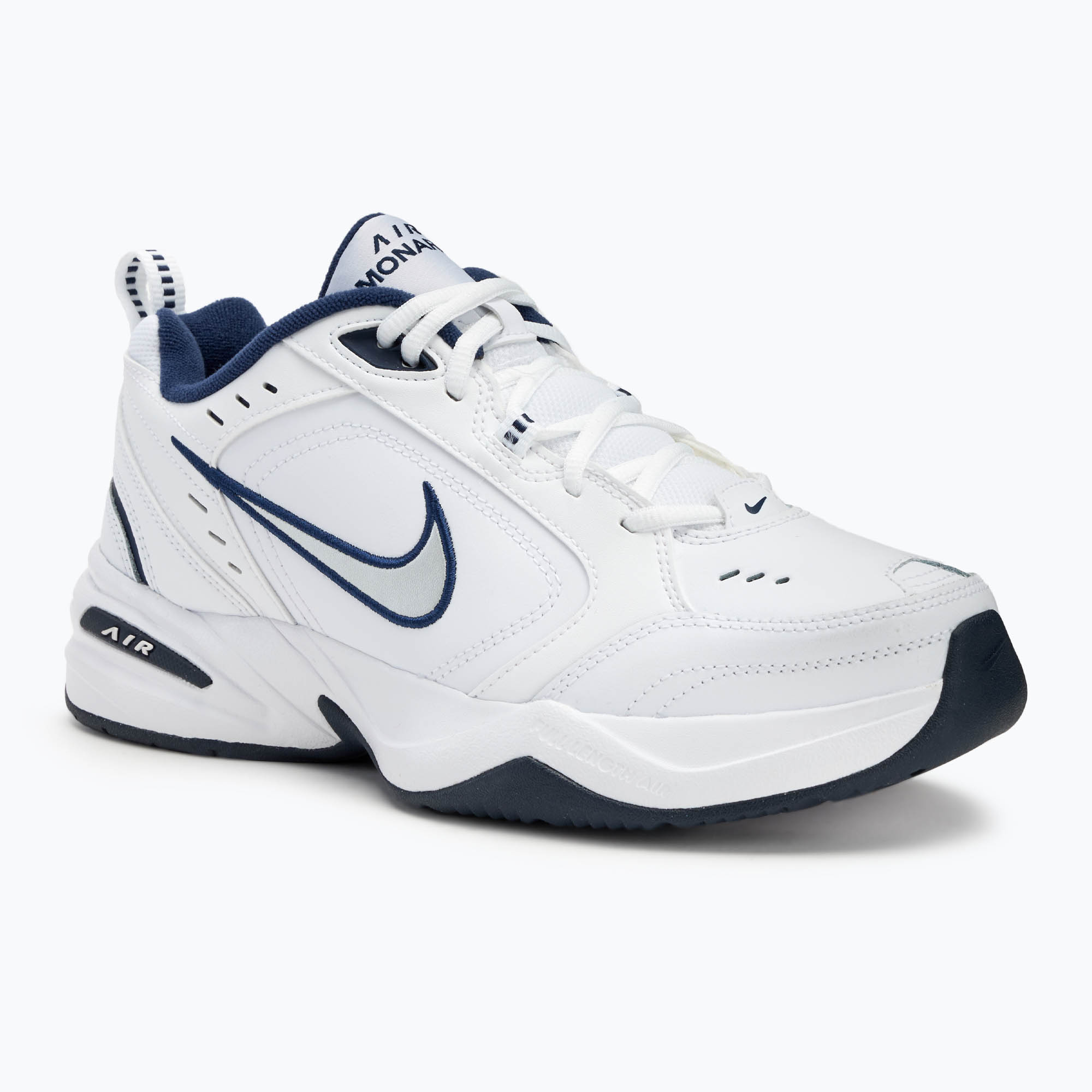 Buty treningowe męskie Nike Air Monarch IV white/metallic silver 
