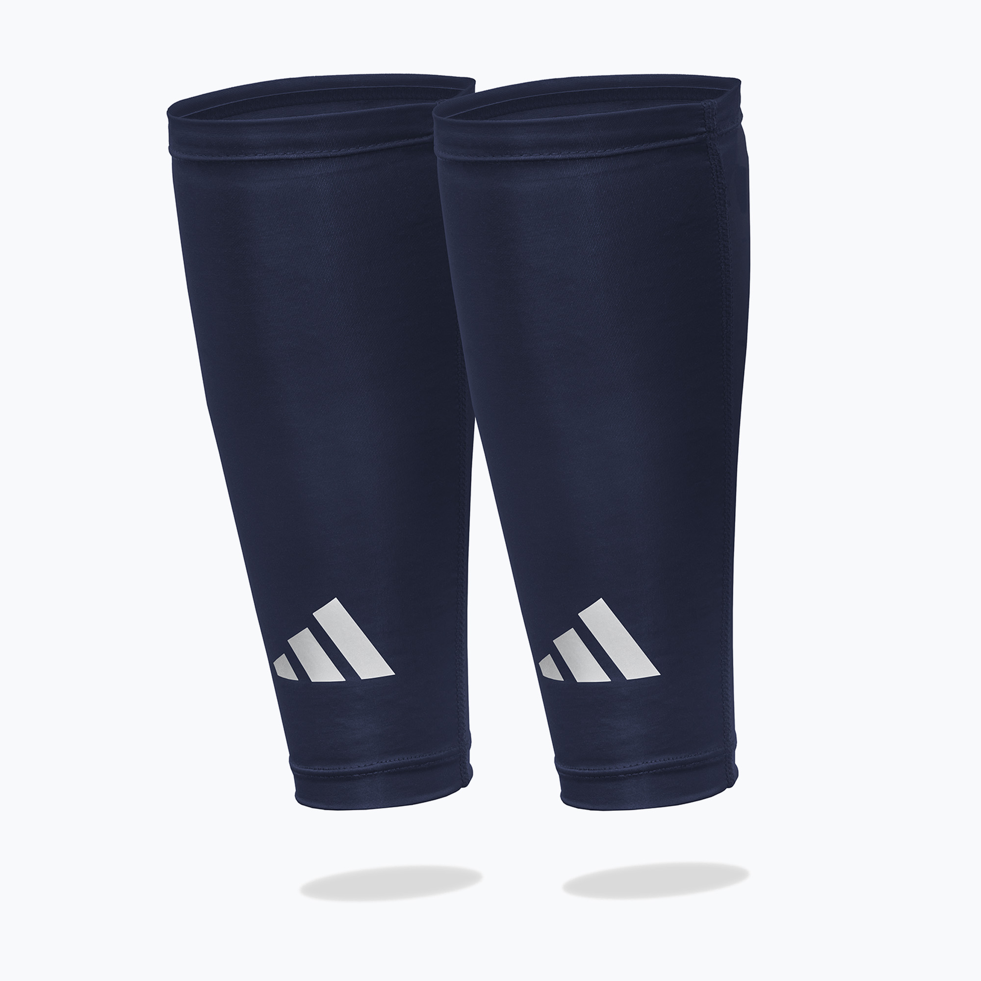 Benzi compresive pentru gambe adidas Climacool Compression Calf Sleeves navy