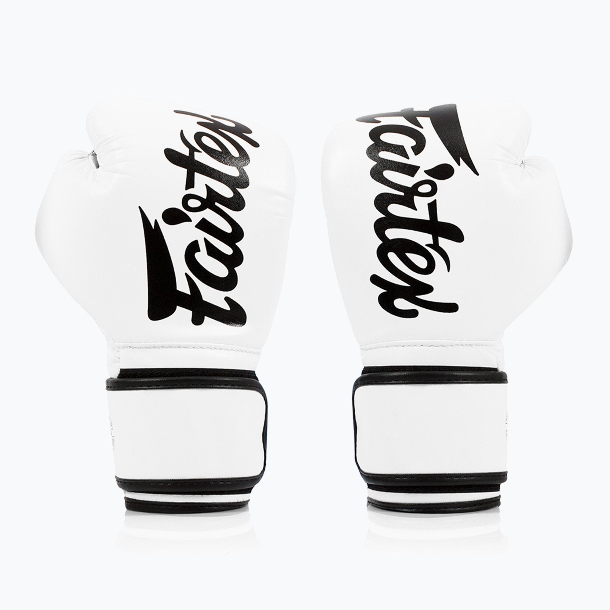 Rękawice boskerskie Fairtex Microfiber white 