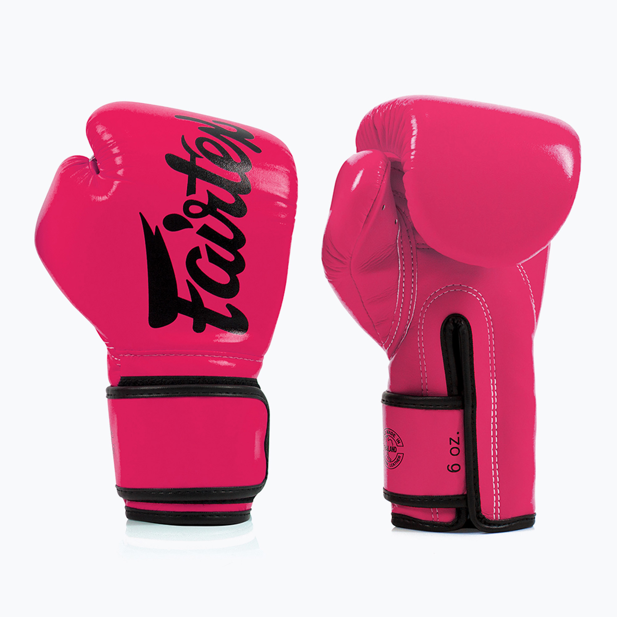 Rękawice boskerskie Fairtex Microfiber pink/black