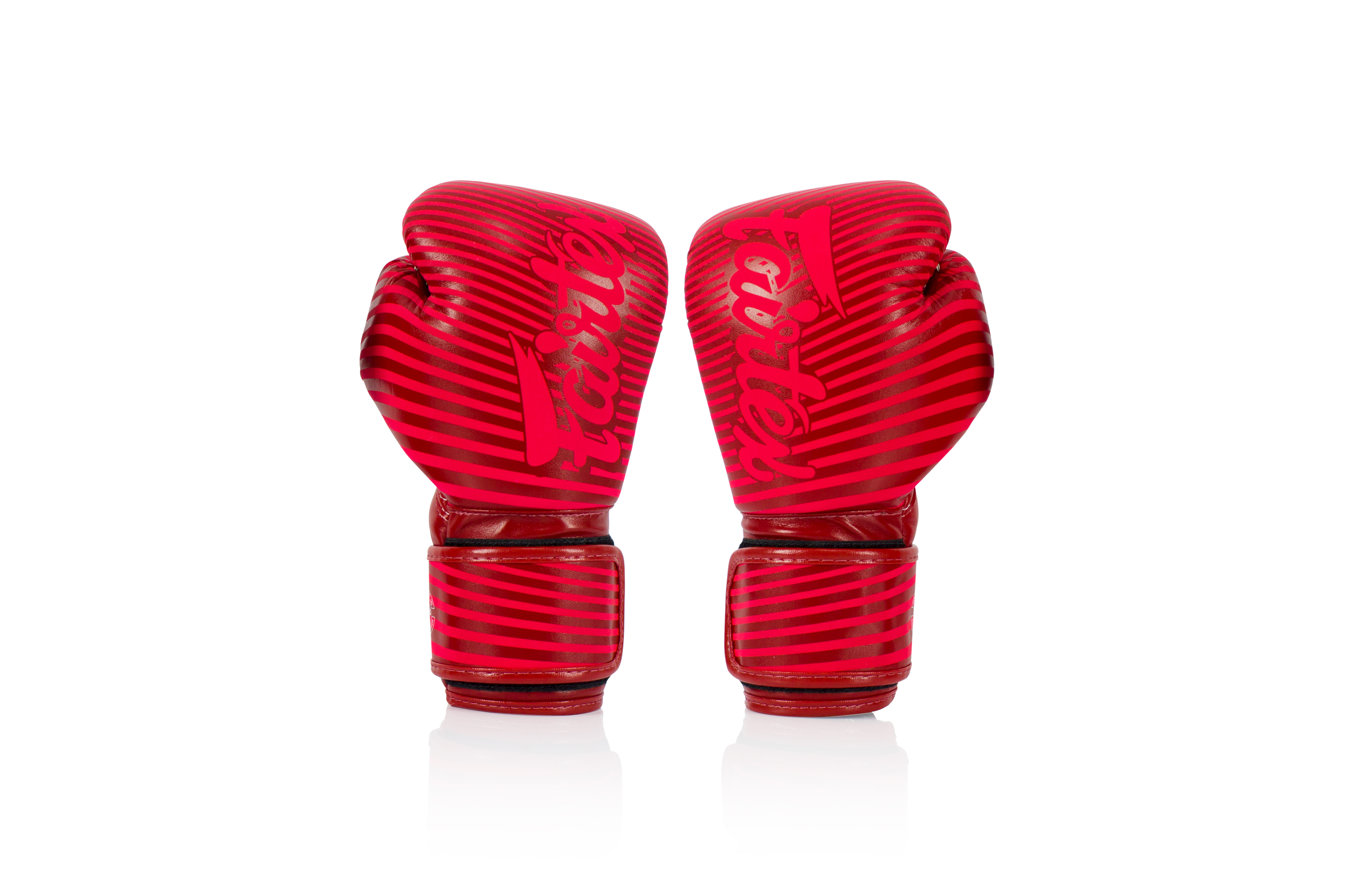 Rękawice boskerskie Fairtex Microfiber Art Collections Minimalism Art red 