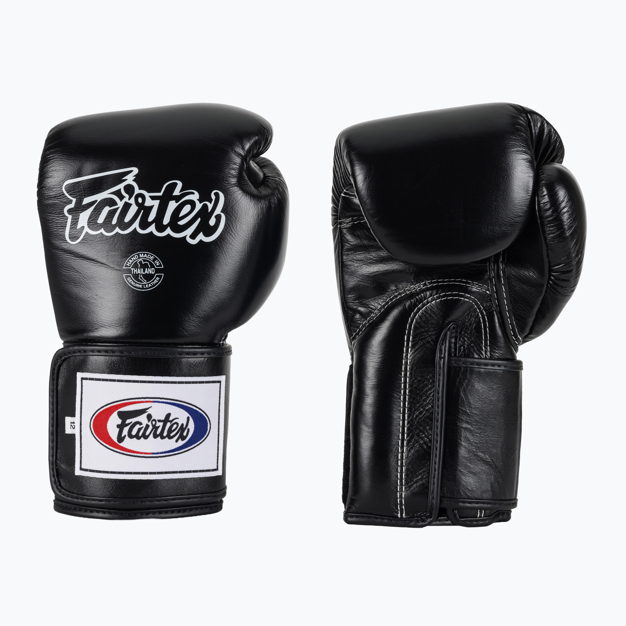 Fairtex Super Sparring Mănuși de box - deget blocat negru