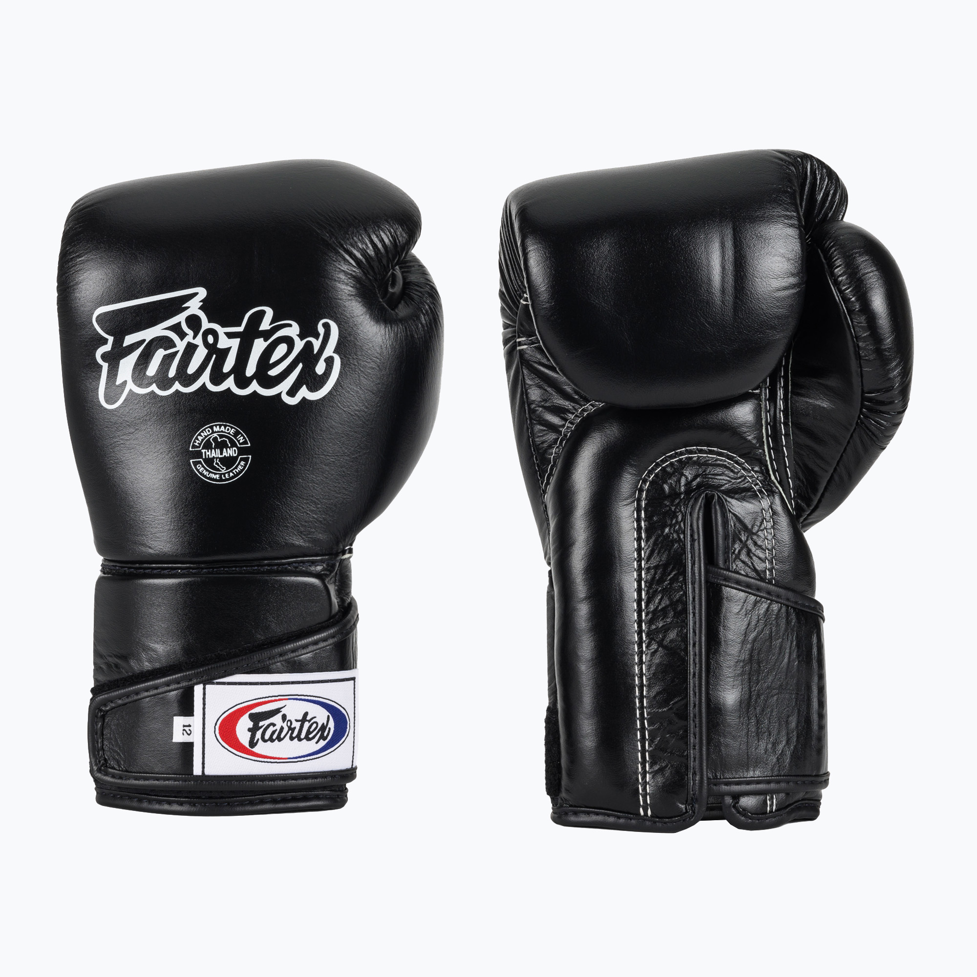Fairtex Stylish Angular Sparring Mănuși de box - deget blocat negru