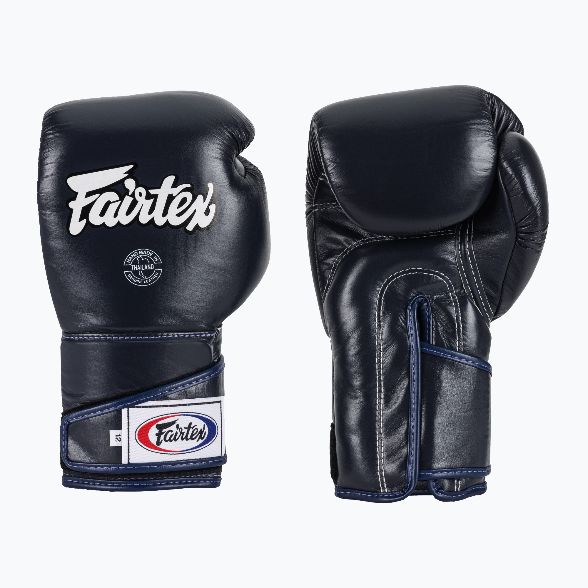 Fairtex Stylish Angular Sparring Mănuși de box - deget blocat albastru