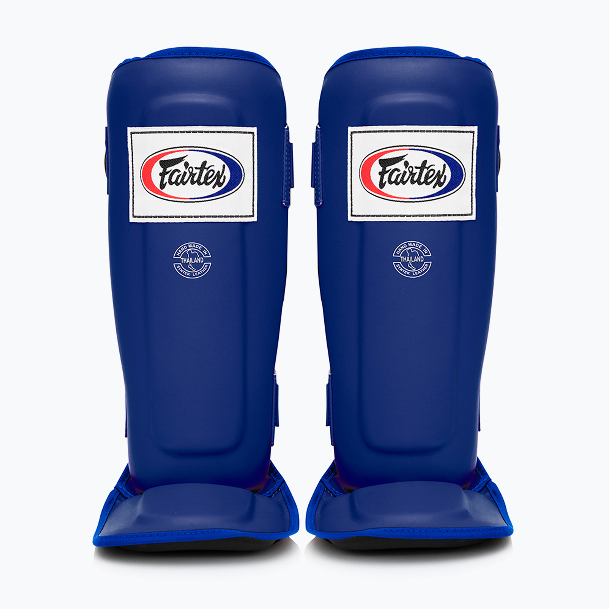 Fairtex In-Step Двойни подплатени протектори за тибия, сини