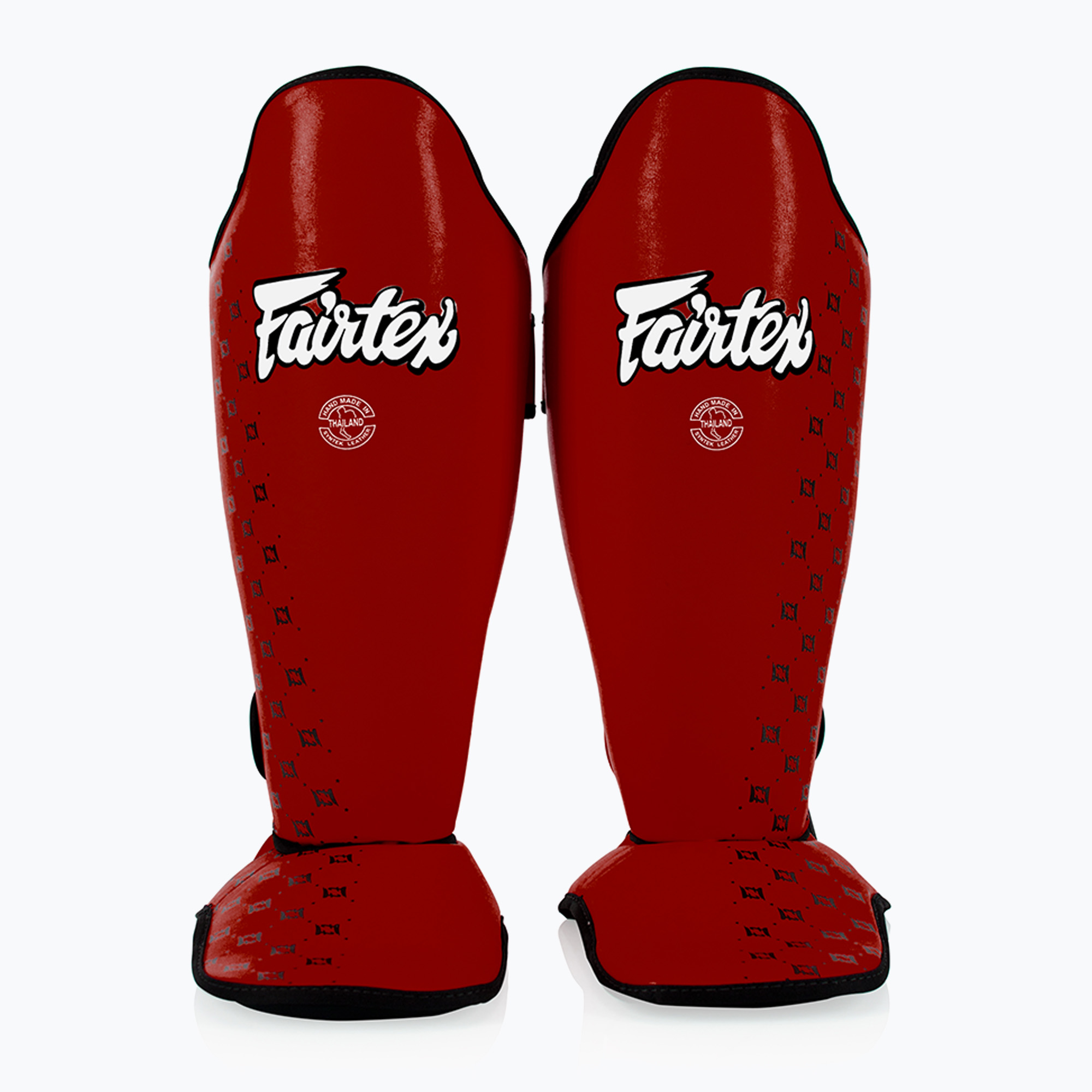 Ochraniacze piszczeli Fairtex Competition Shin Pads red 