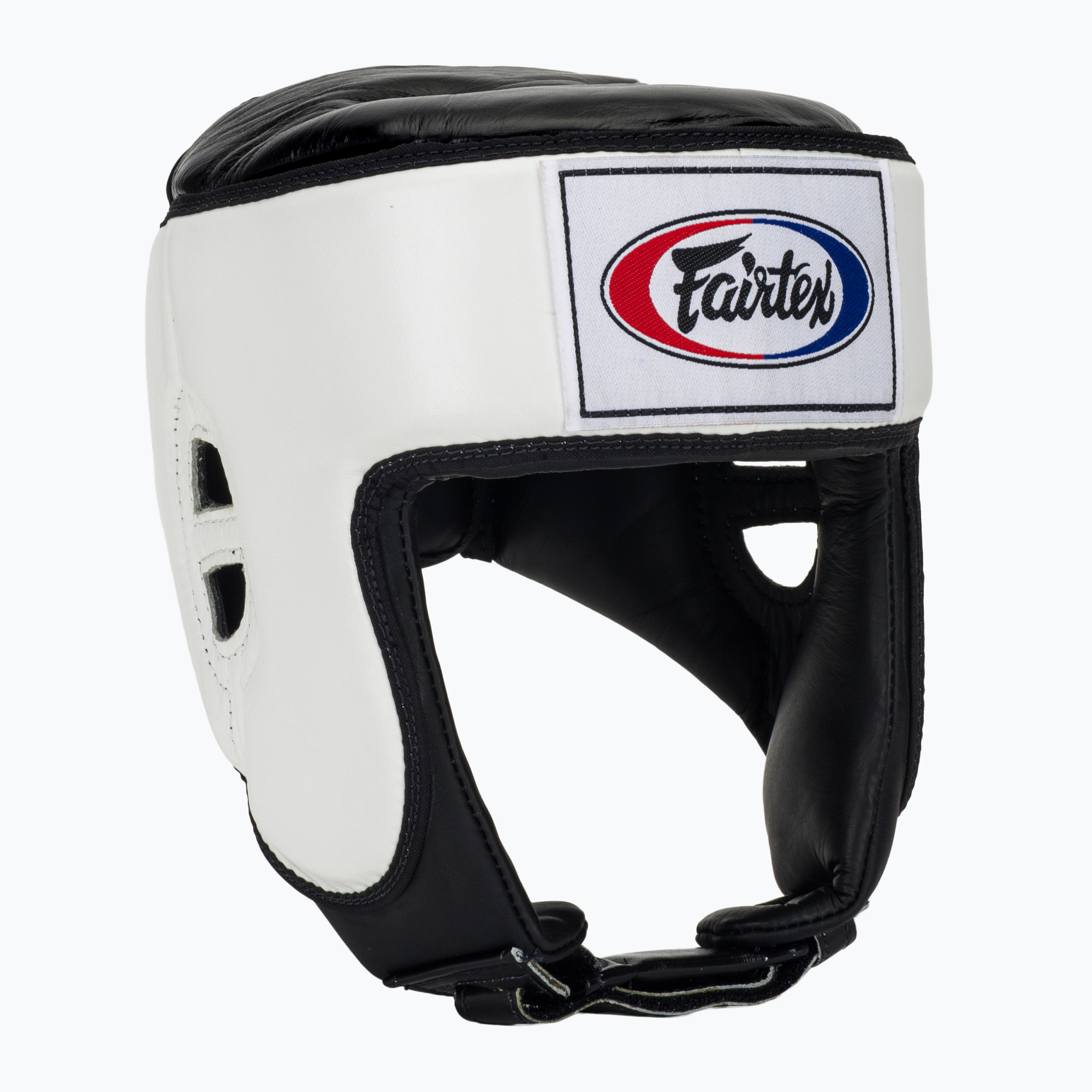 Cască de box Fairtex Muay Thai & Kickboxing Competition white