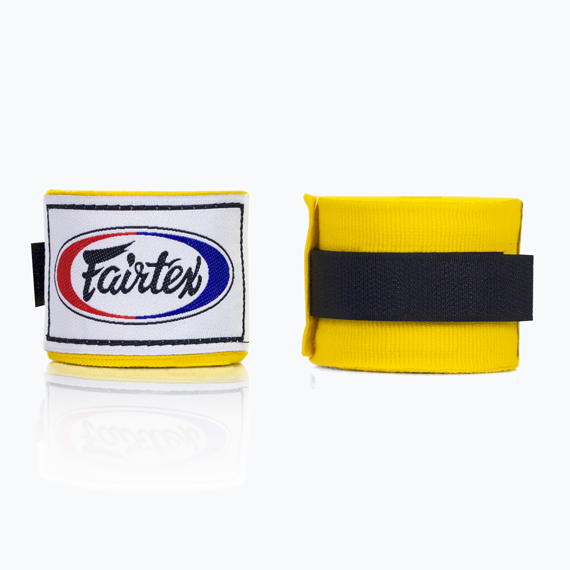 Fairtex Handwraps boxerské obväzy 300 cm žlté (Handwraps HW2-YW)
