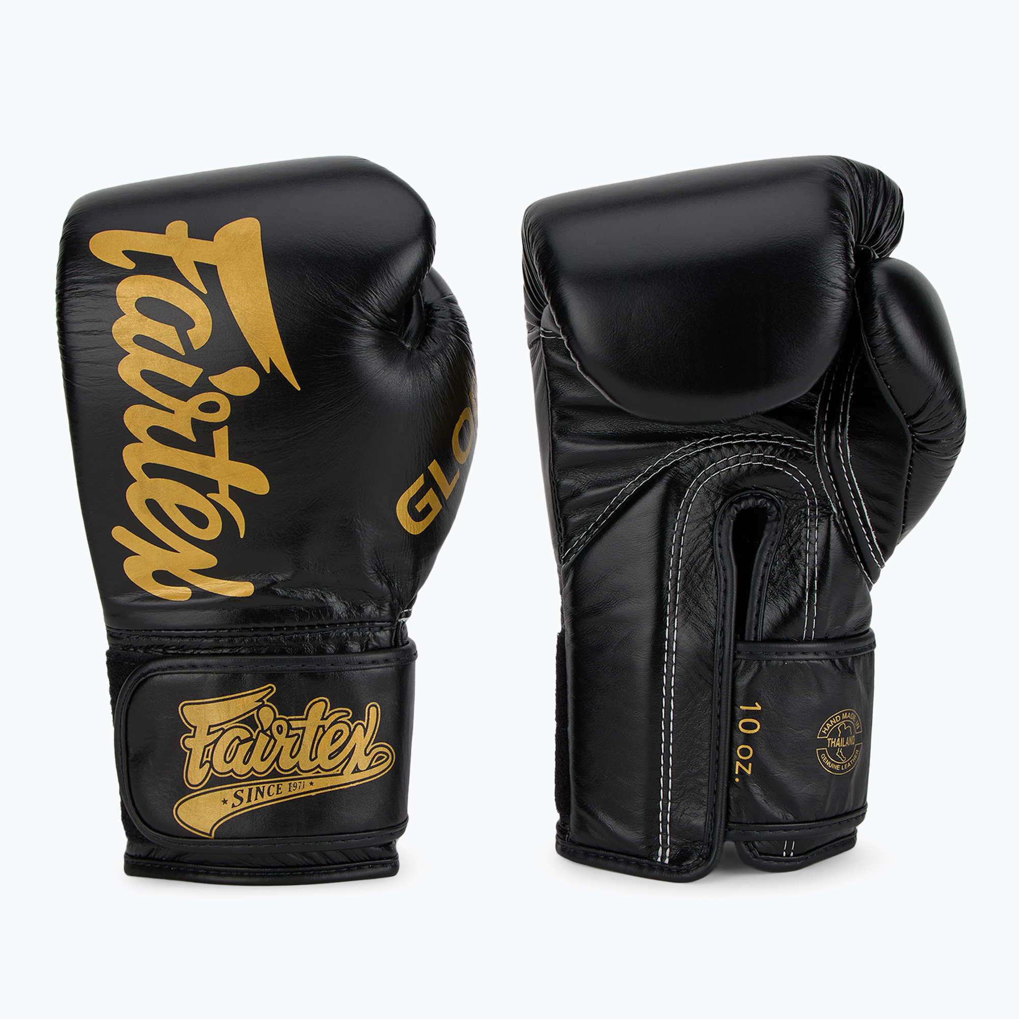 Боксови ръкавици Fairtex Glory Competition Lace Velcro black