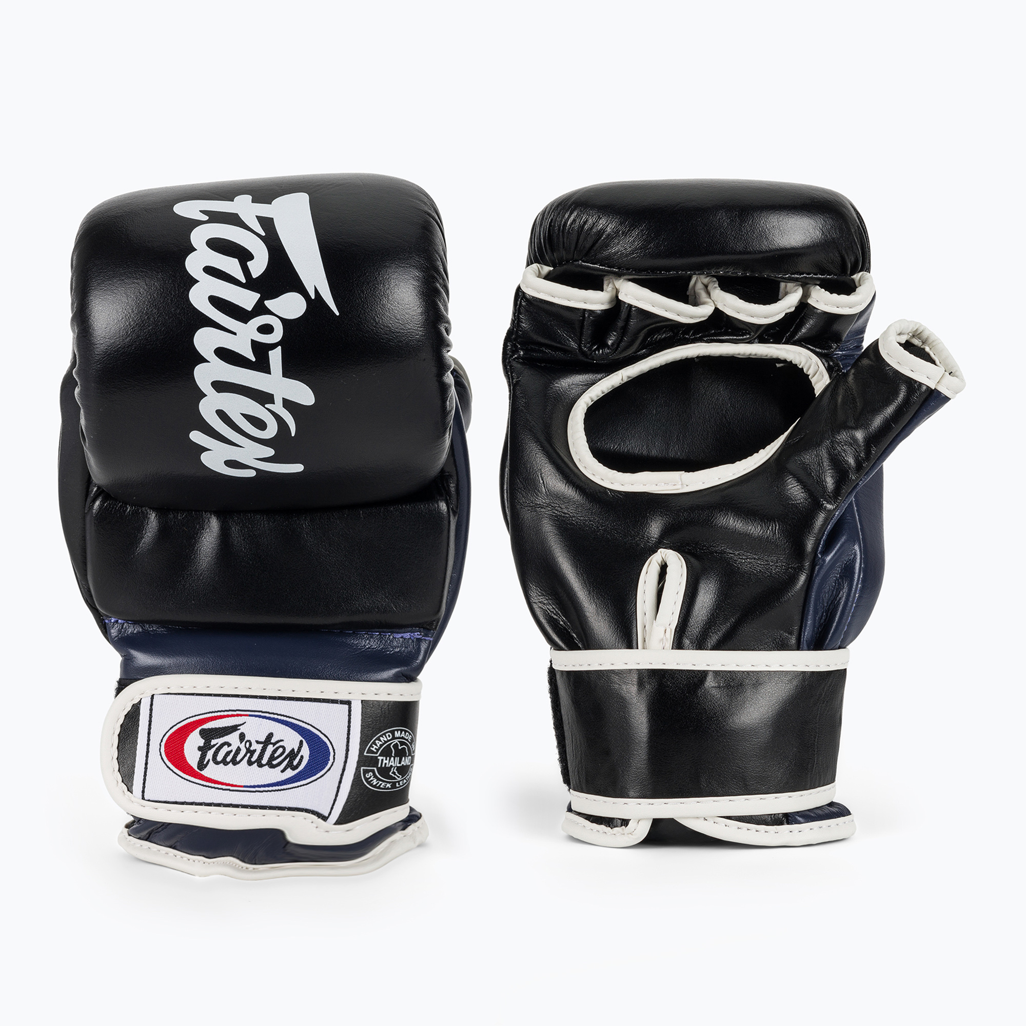 Fairtex Super Sparring Grapplingové rukavice čierna/modrá