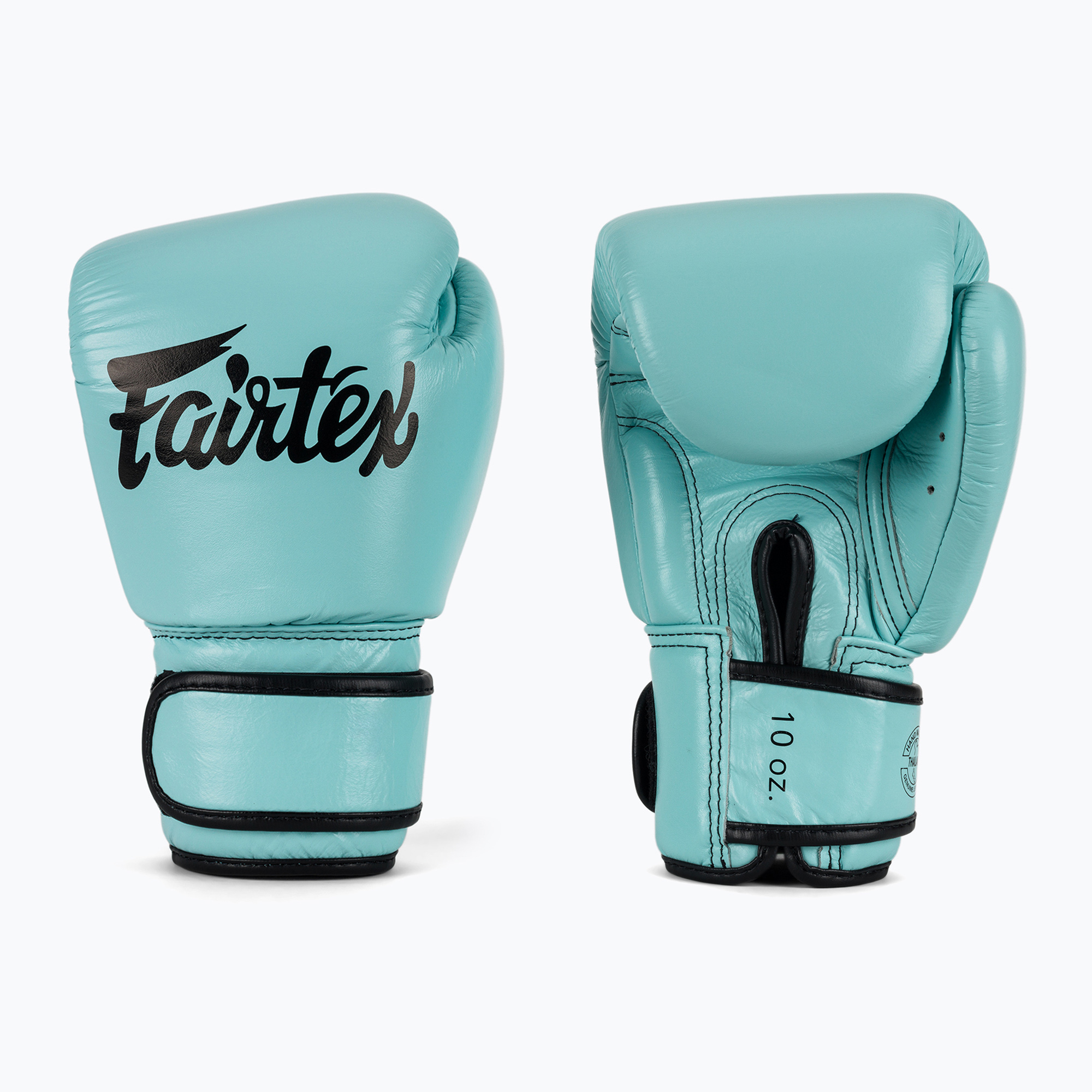 Mănuși de box Fairtex Genuine Leather Boxing blue