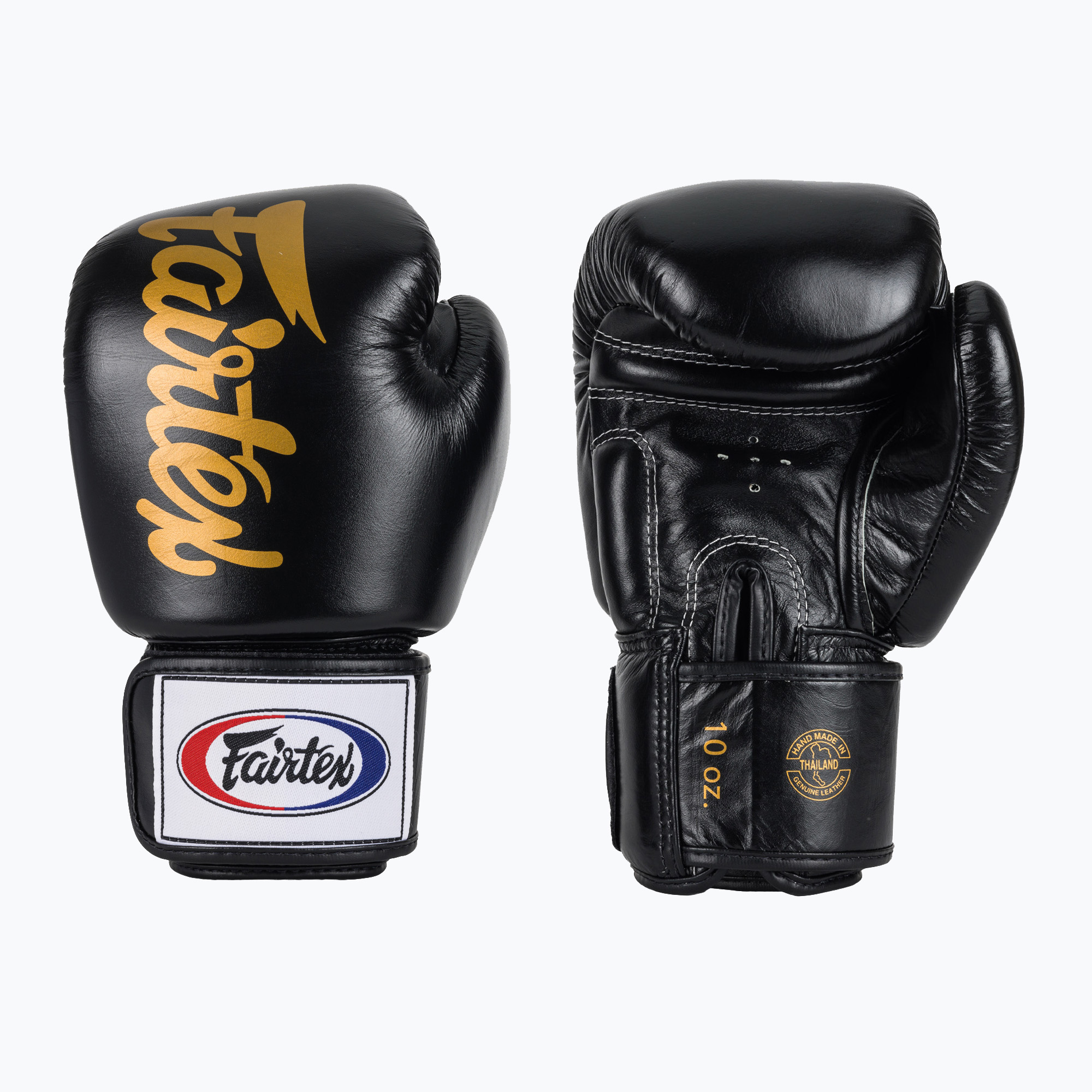 Боксови ръкавици Fairtex Deluxe Tight-Fit black