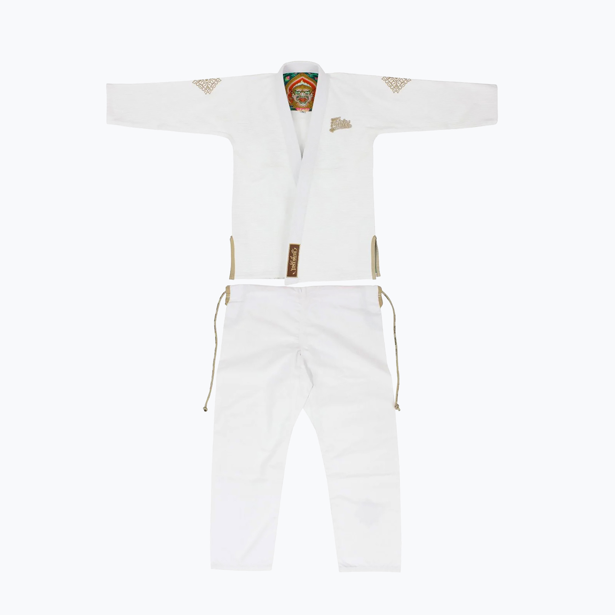 Kimono GI Fairtex 'Matchanu' white