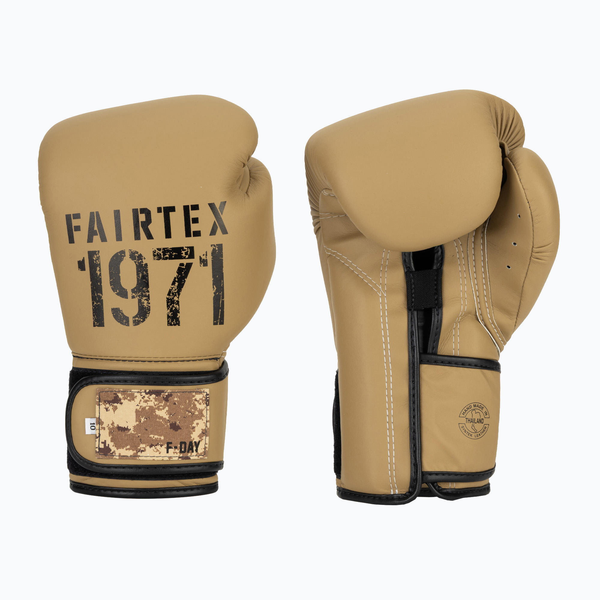Боксови ръкавици Fairtex F-DAY 2 Limited Edition khaki