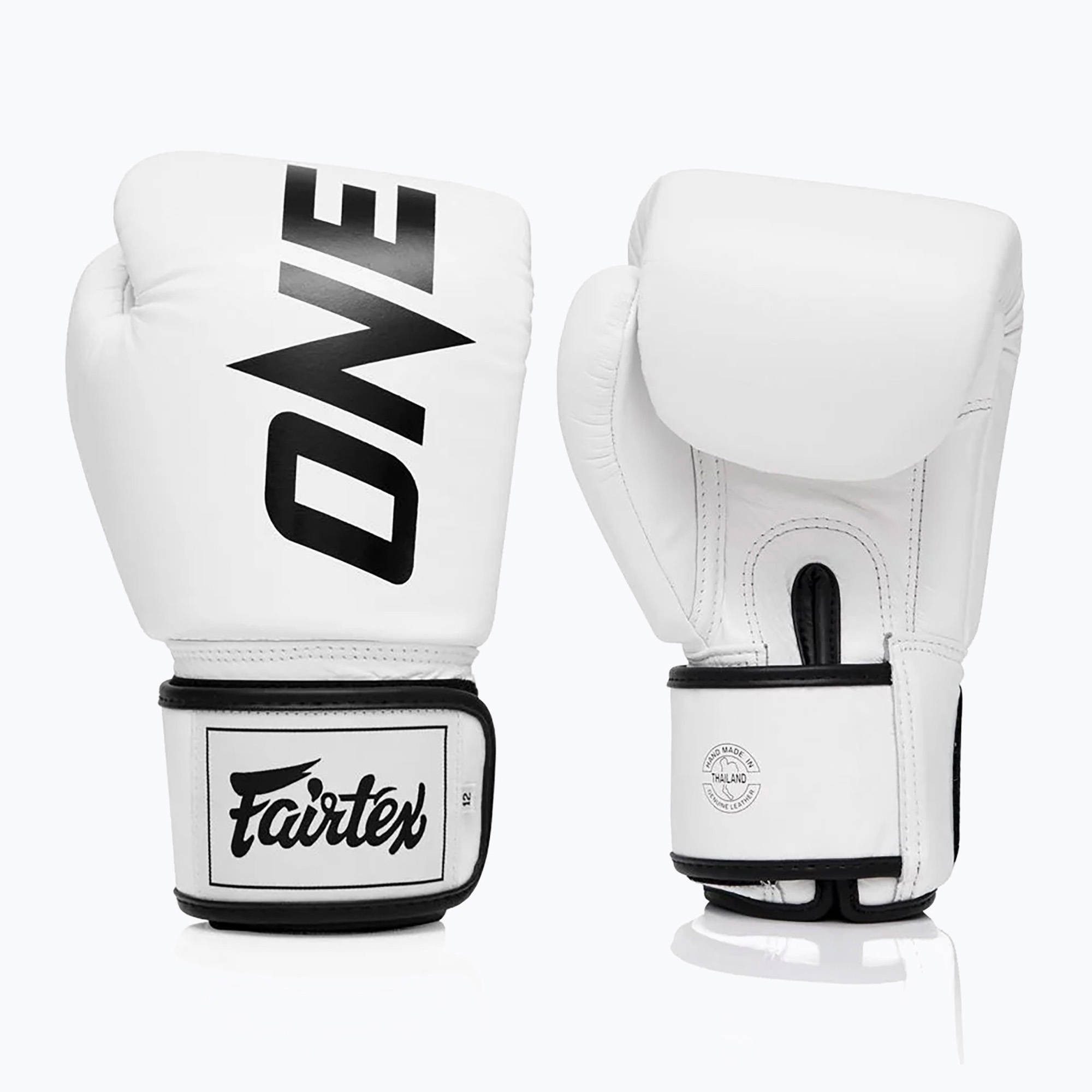 Rękawice bokserskie Fairtex ONE X Fairtex Boxing white 