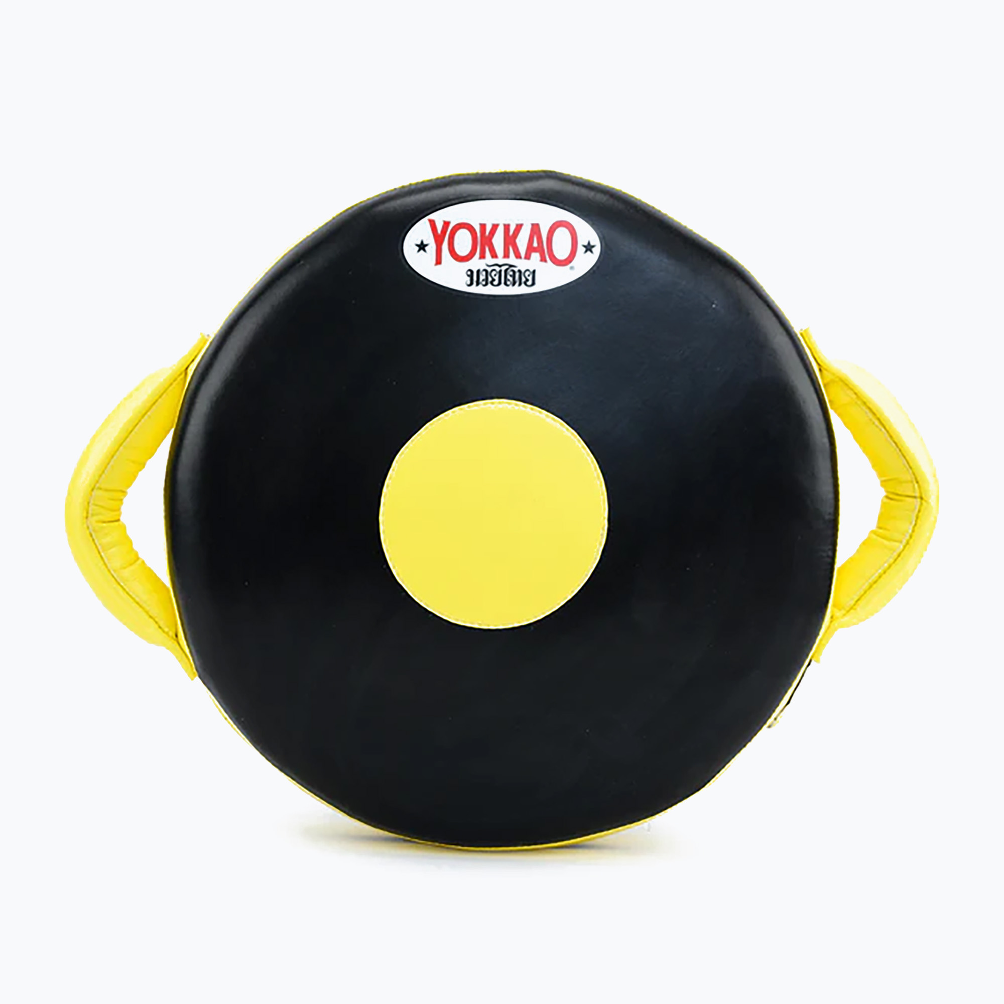 Tarcza treningowa okrągła YOKKAO Round black/yellow 