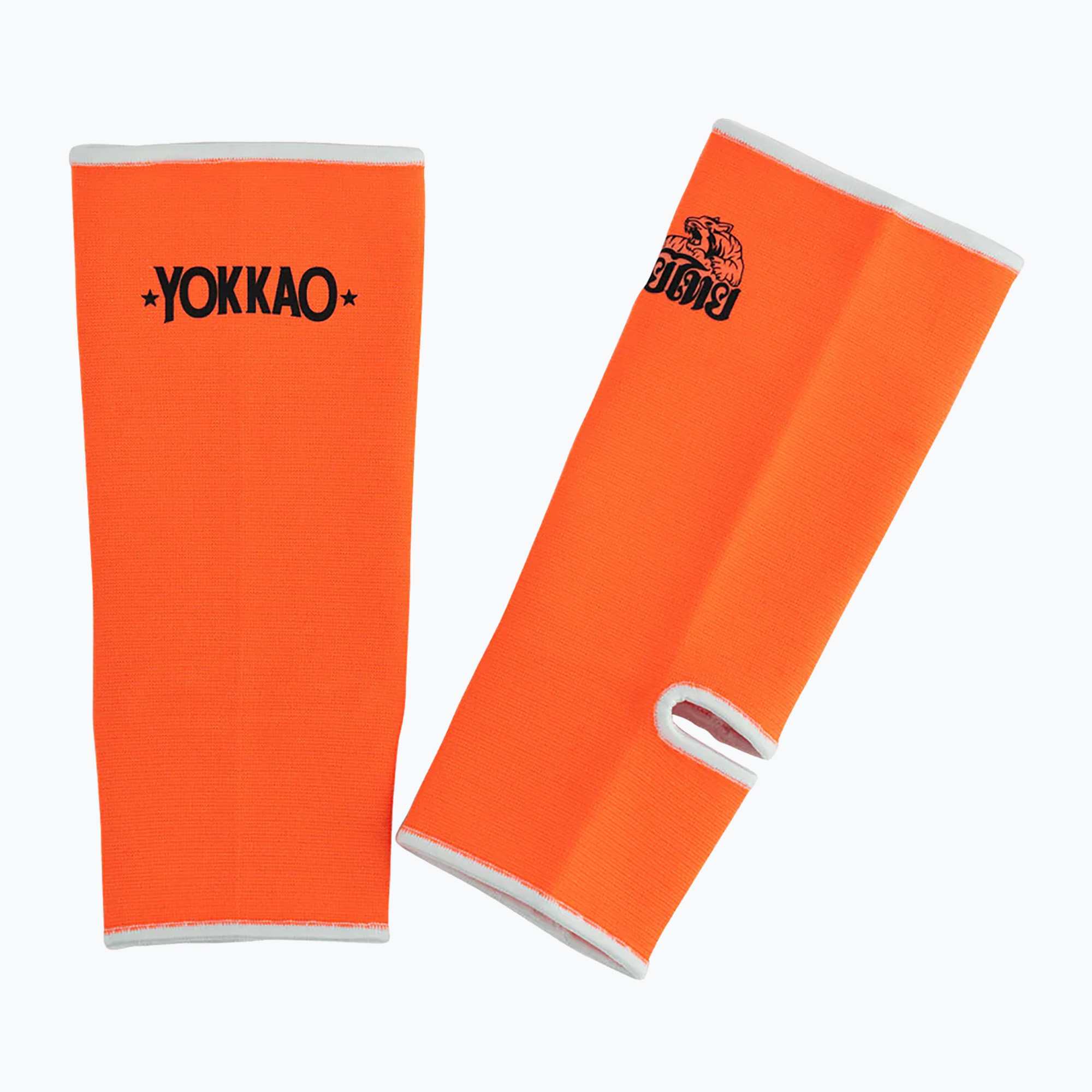 Мъжки протектори за глезен YOKKAO Muay Thai neon orange