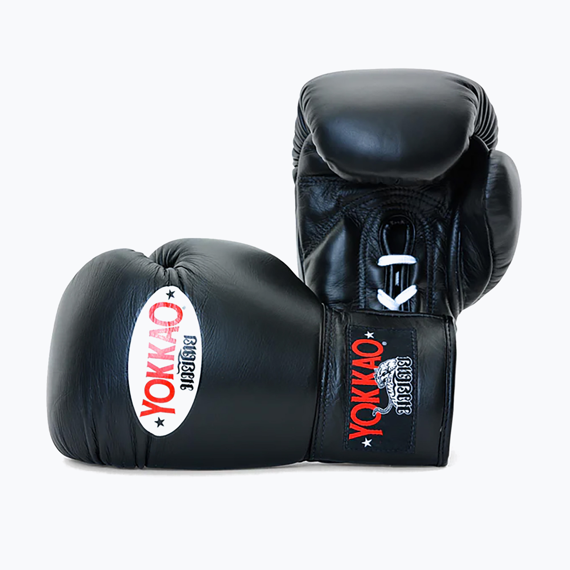 Rękawice bokserskie męskie YOKKAO Matrix Lace Up black 