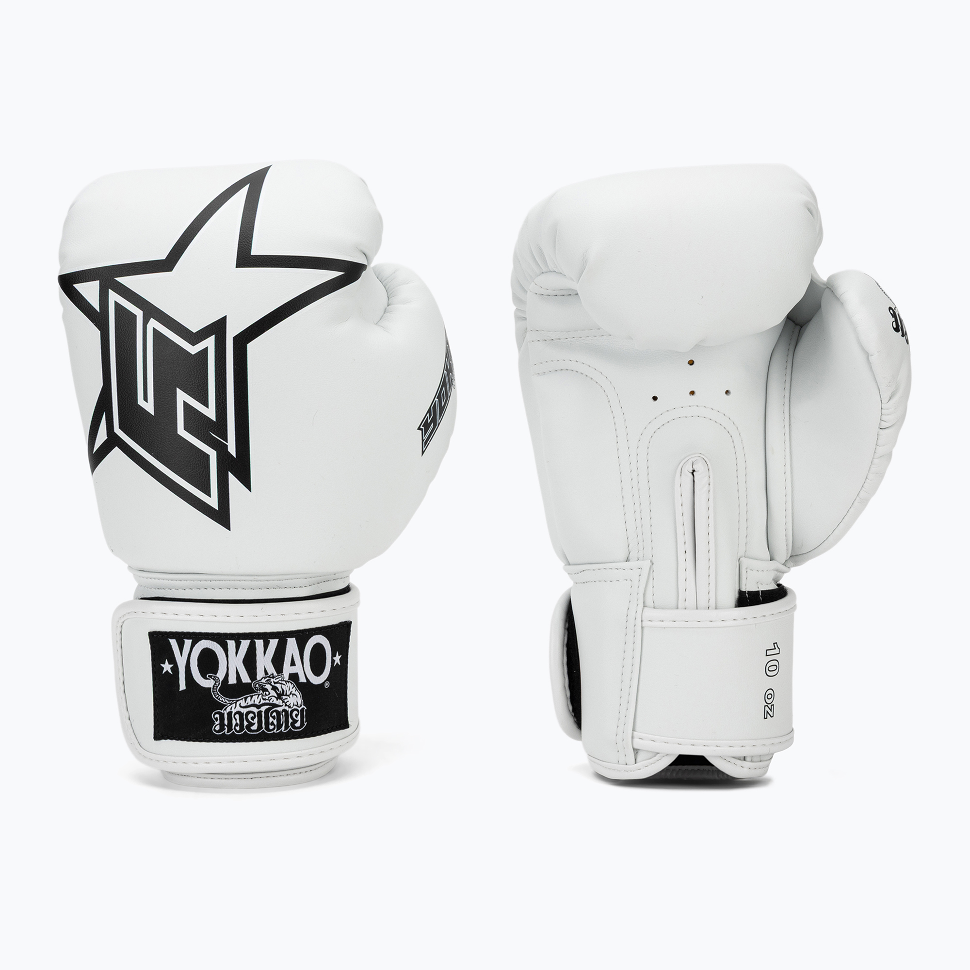 Rękawice bokserskie YOKKAO Institution Boxing white 