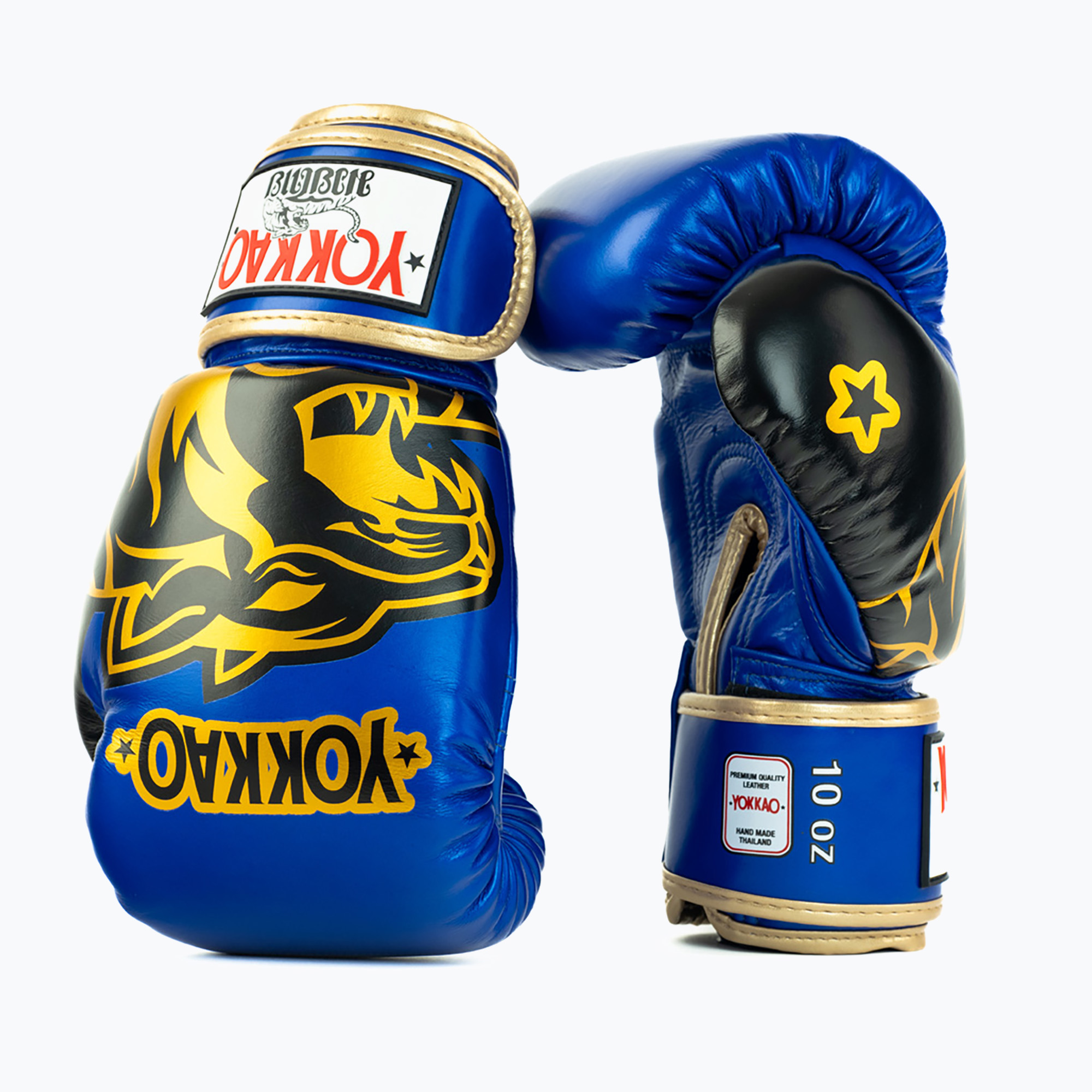 Rękawice bokserskie YOKKAO Original Boxing Gloves electric blue 