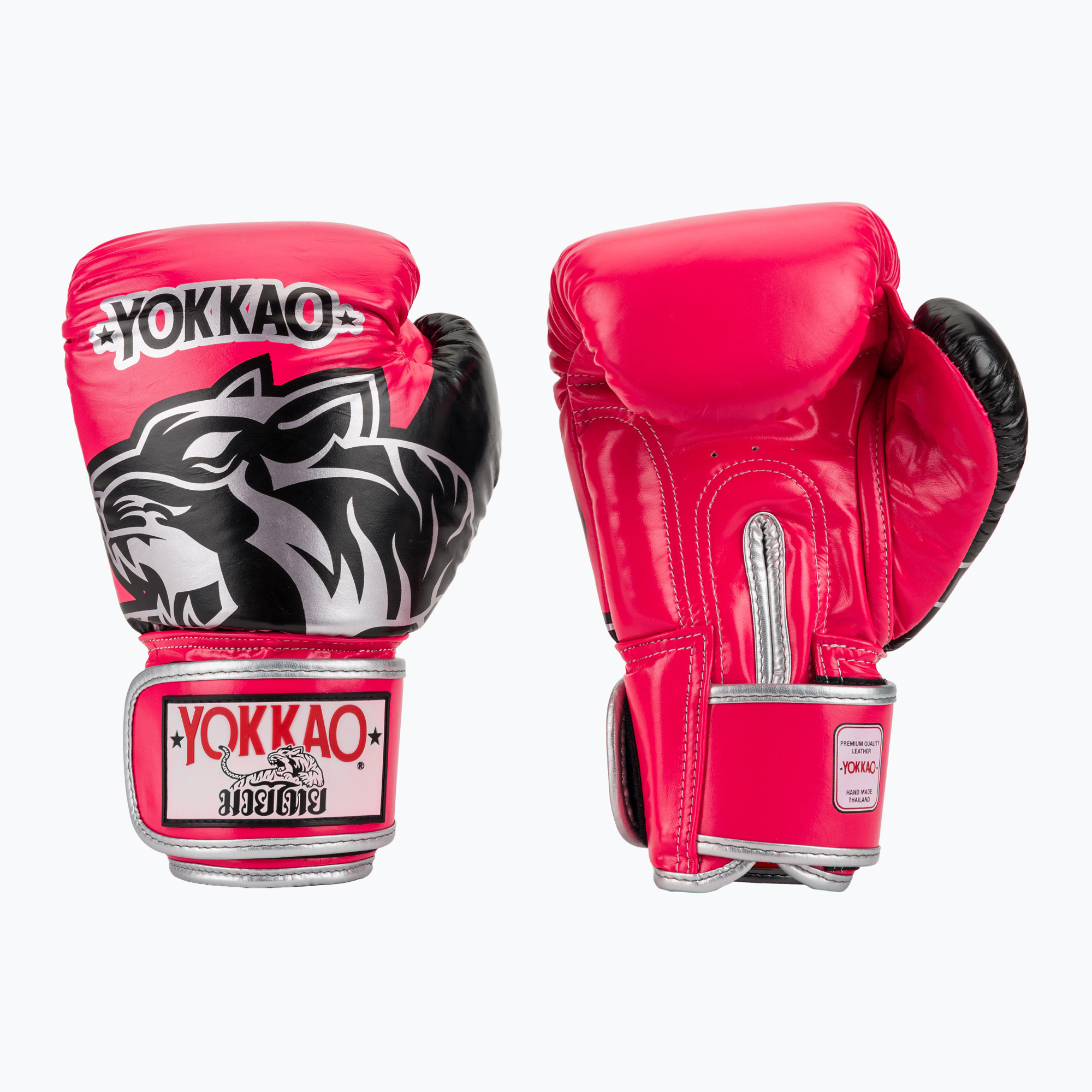 Mănuși de box YOKKAO Original Boxing Gloves fuchsia
