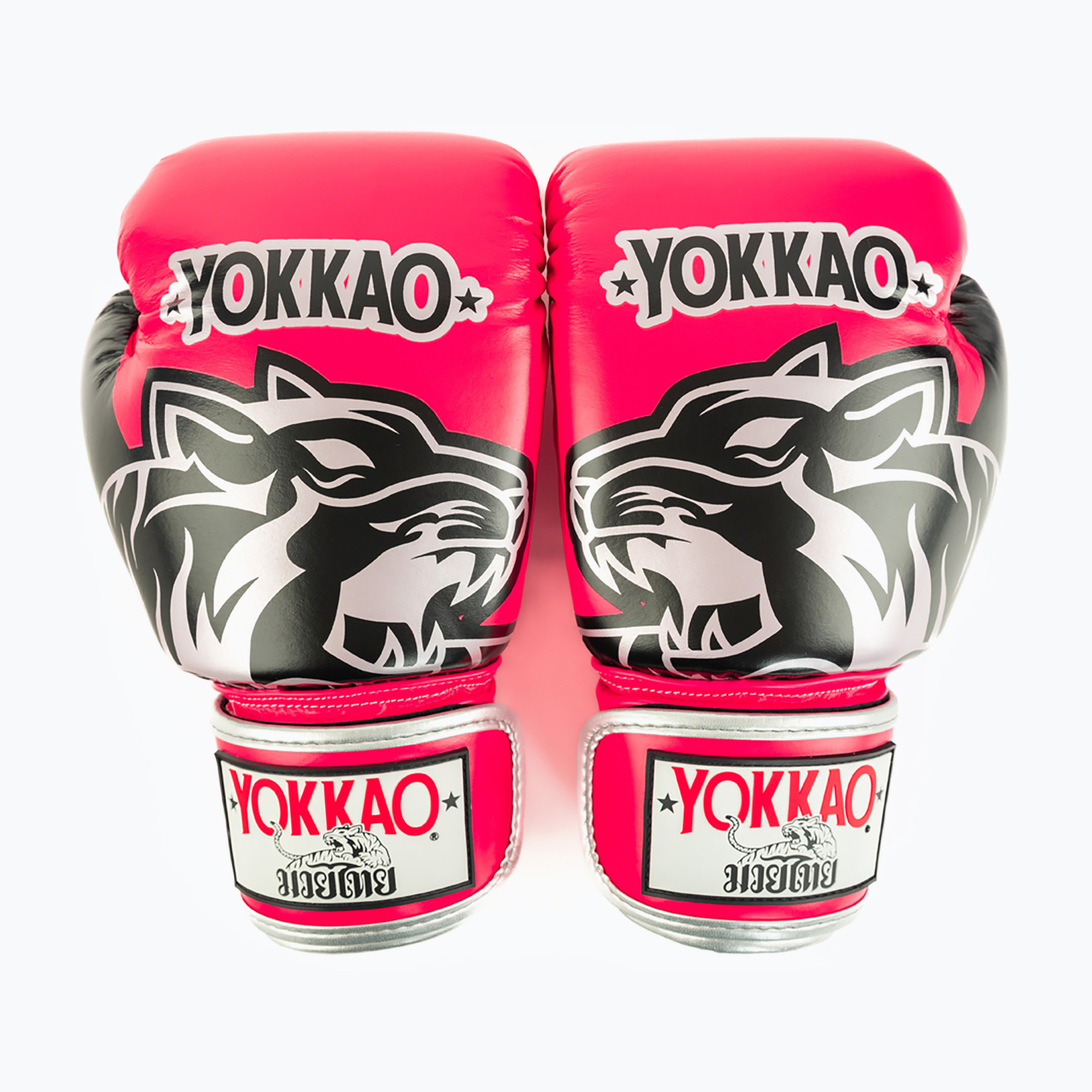Боксови ръкавици YOKKAO Original Boxing Gloves fuchsia