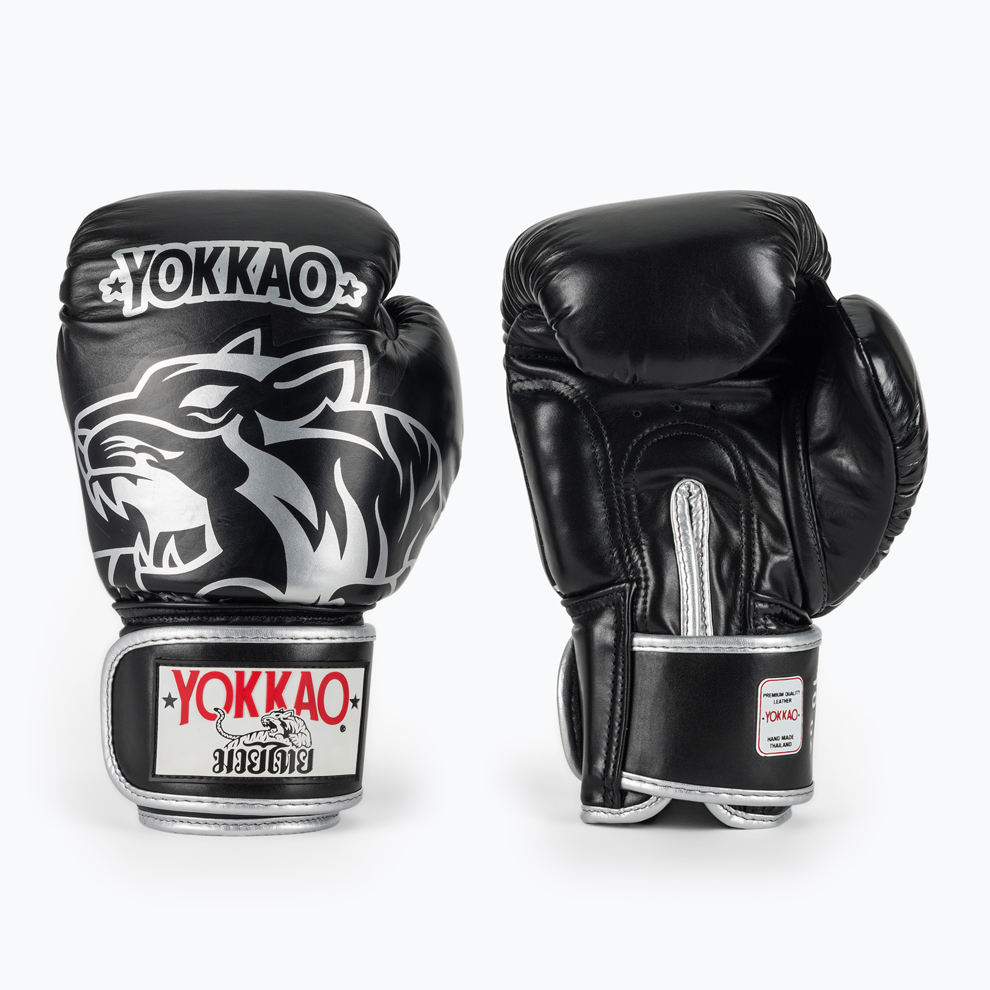 Mănuși de box YOKKAO Original Boxing Gloves absolute black