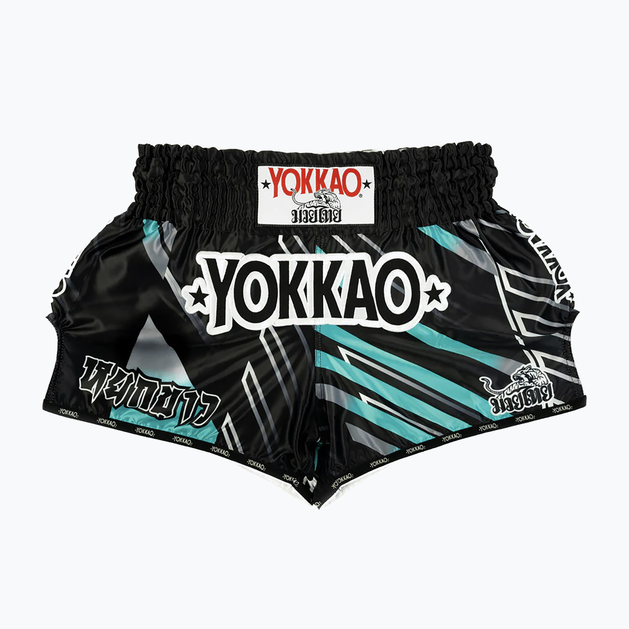 Spodenki treningowe męskie YOKKAO Power Muay Thai black 