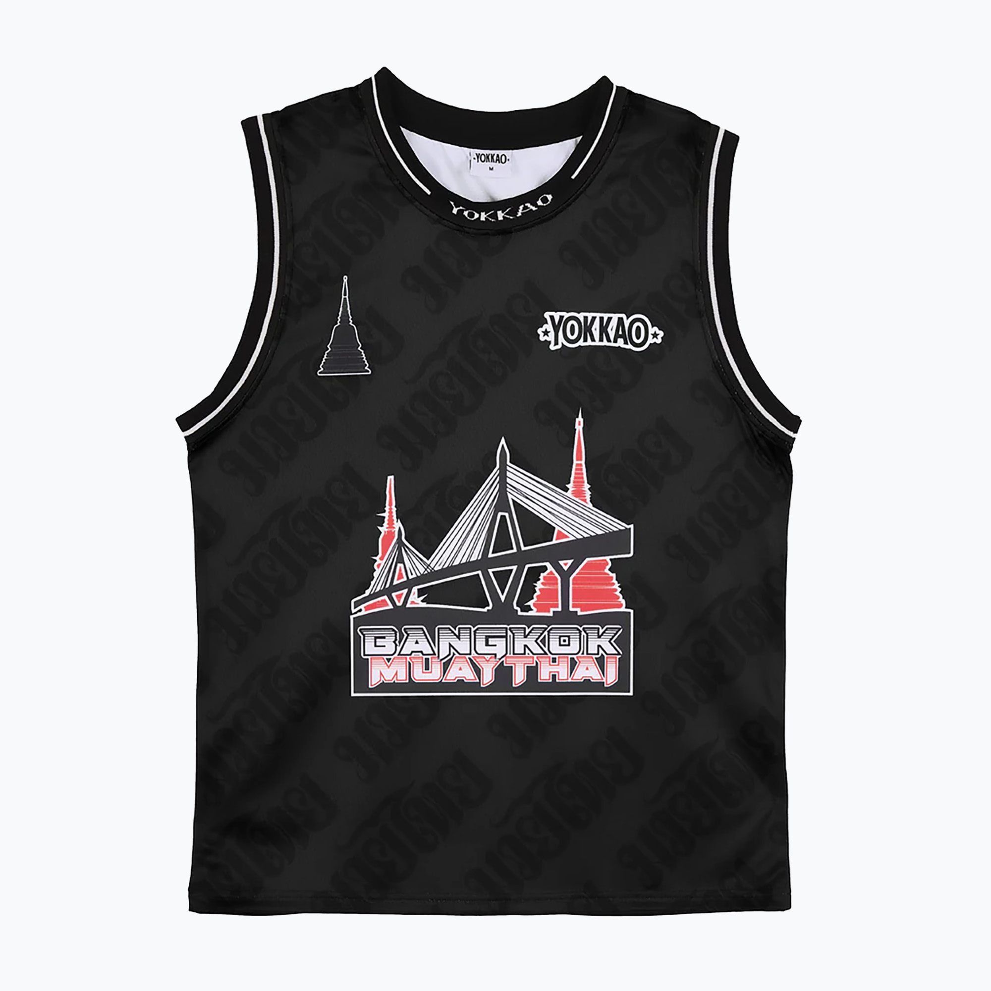 Koszulka treningowa męska YOKKAO Basket Bridge Tank Top black 