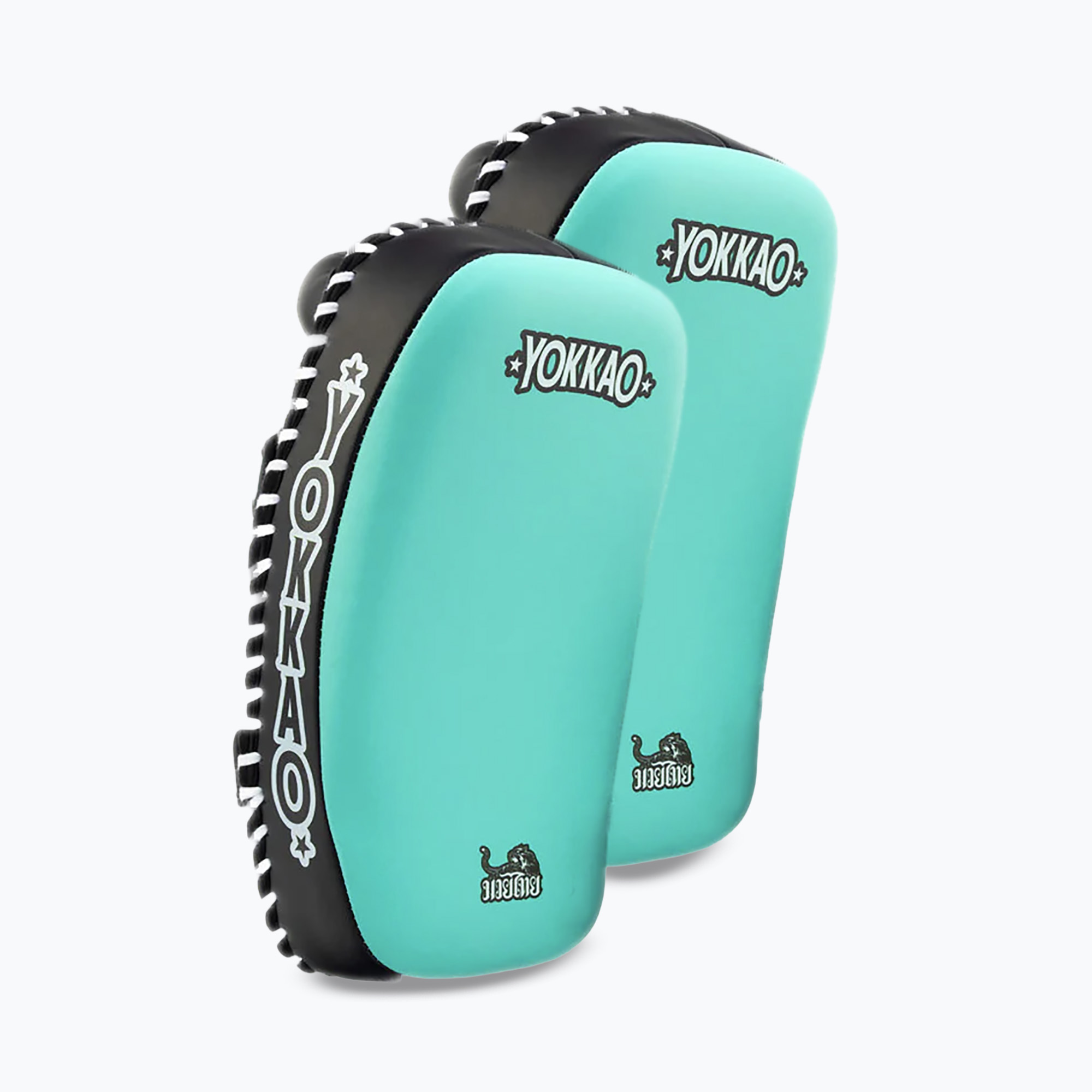Тренировъчни щитове YOKKAO Freestyle Kicking Pads 2 pcs tiffany/black