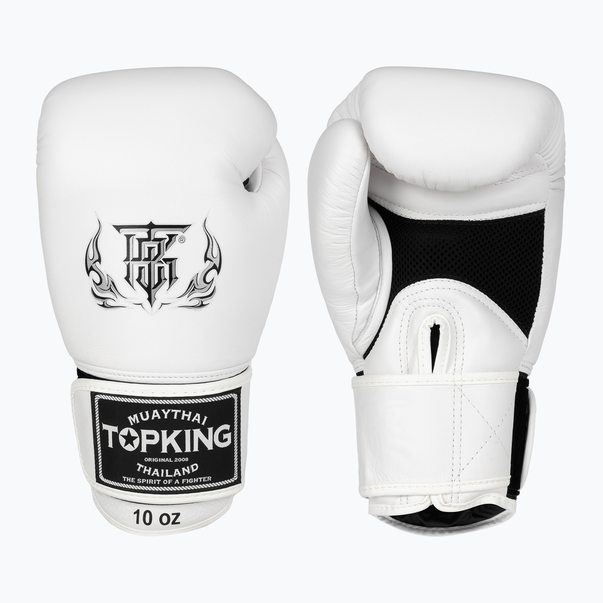 Rękawice bokserskie Top King Muay Thai Ultimate Air white 