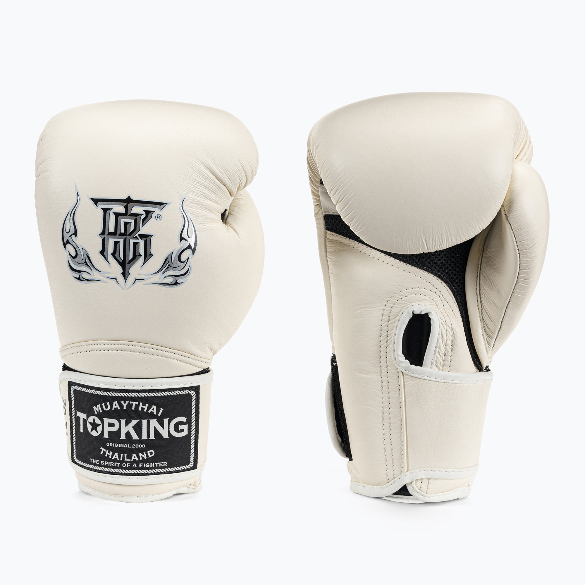 Rękawice bokserskie Top King Muay Thai Super Air white 