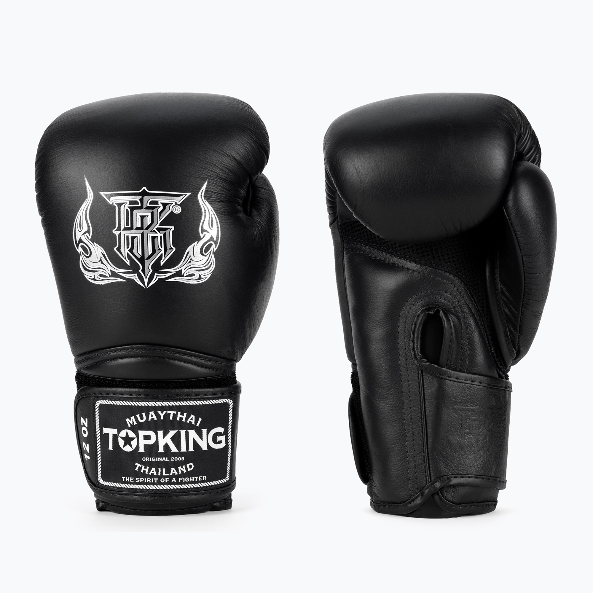 Rękawice bokserskie Top King Muay Thai Super Air black 