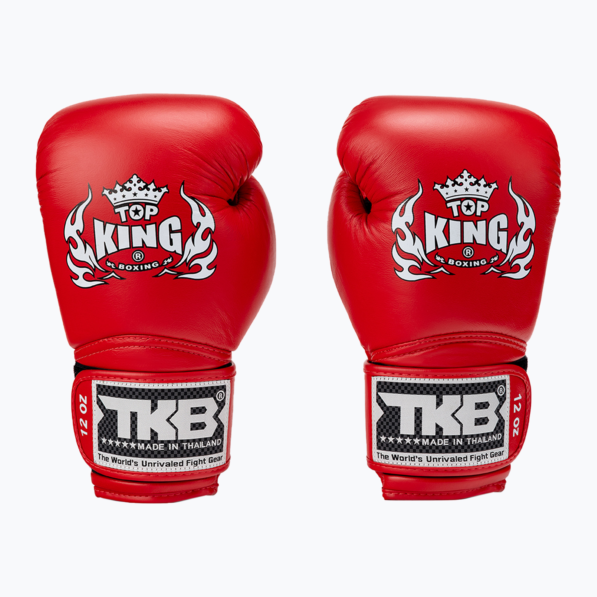 Rękawice bokserskie Top King Muay Thai Super Air red 