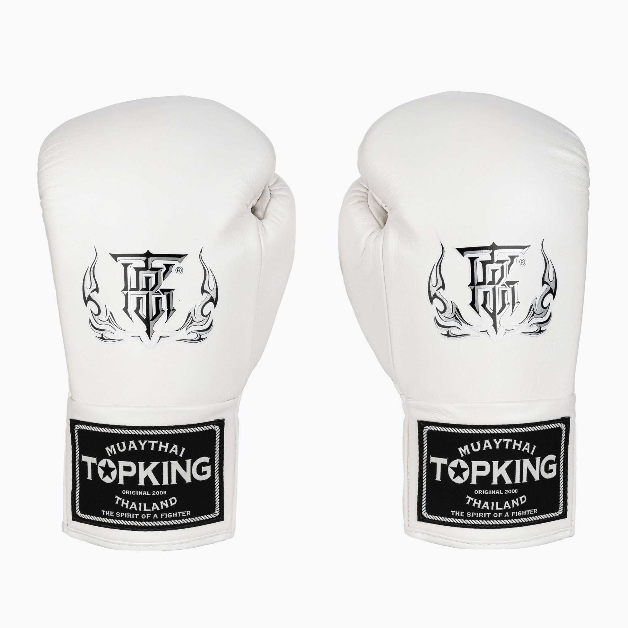 Rękawice bokserskie Top King Boxing Competition white 