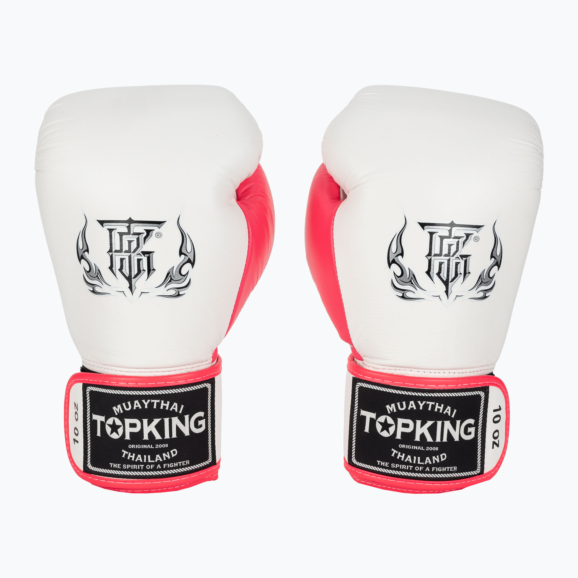 Boxerské rukavice Top King Boxing Reborn white/pink (Boxing Reborn TKBGRB-WH-PK-NE)