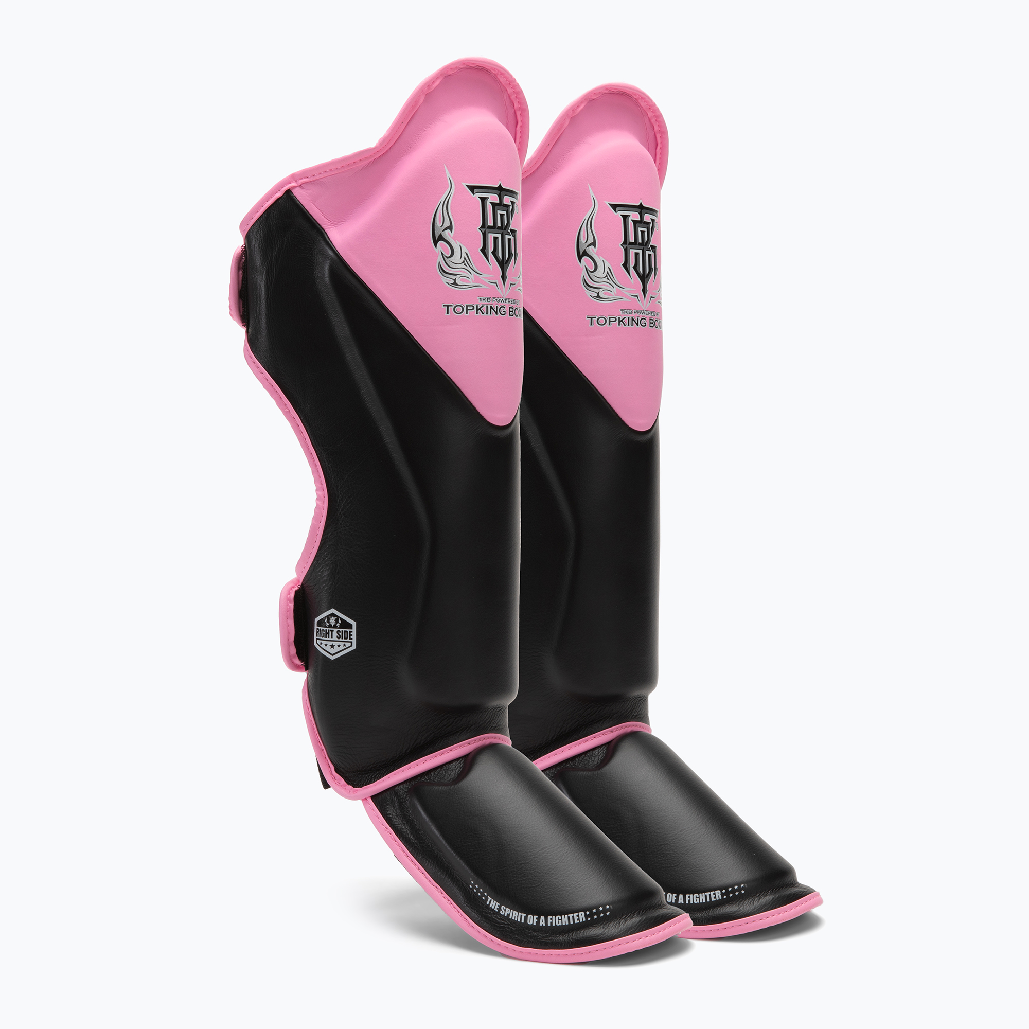 Ochraniacze piszczeli i stóp Top King Shin Guards Blend black/pink 