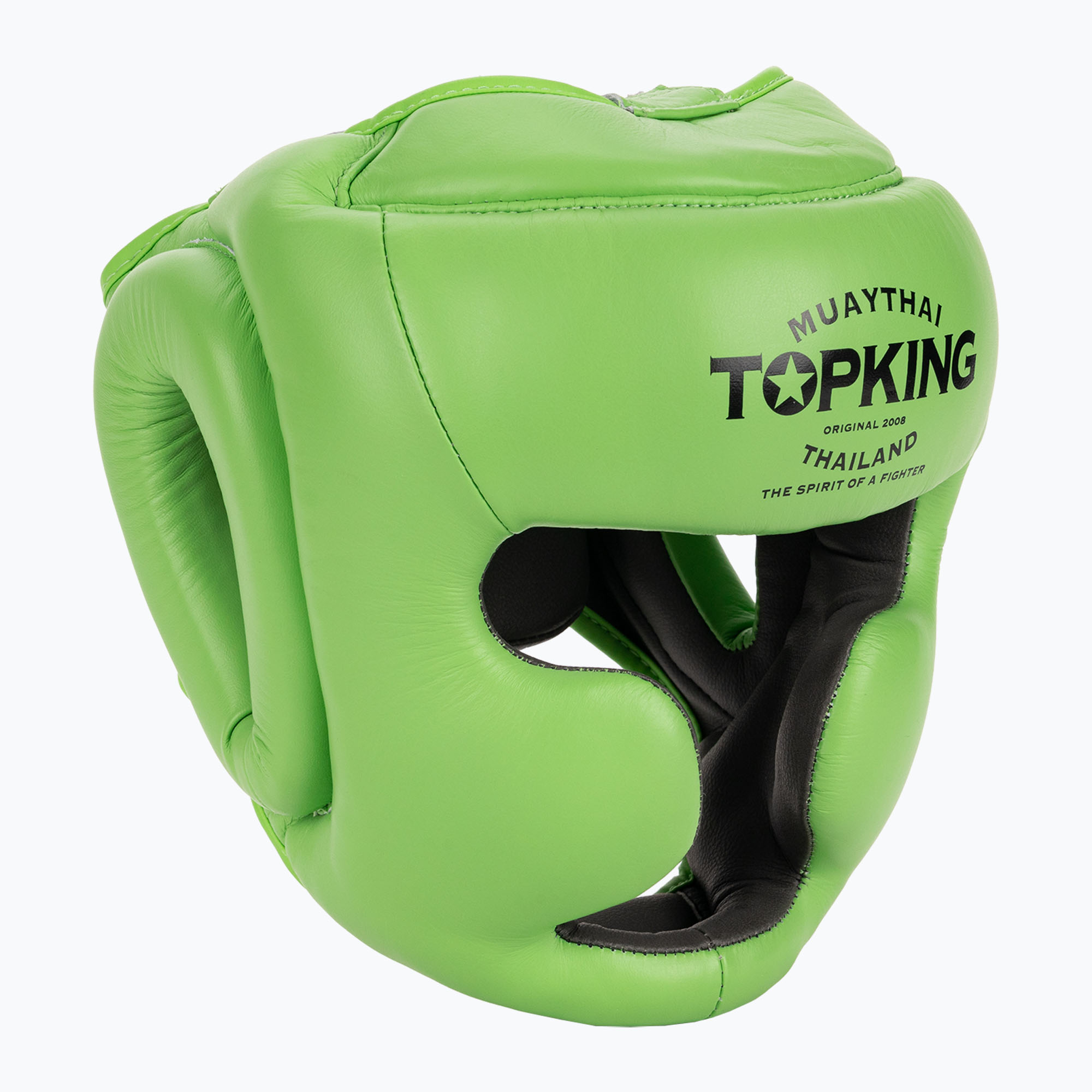 Kask bokserski Top King Full Coverage green 
