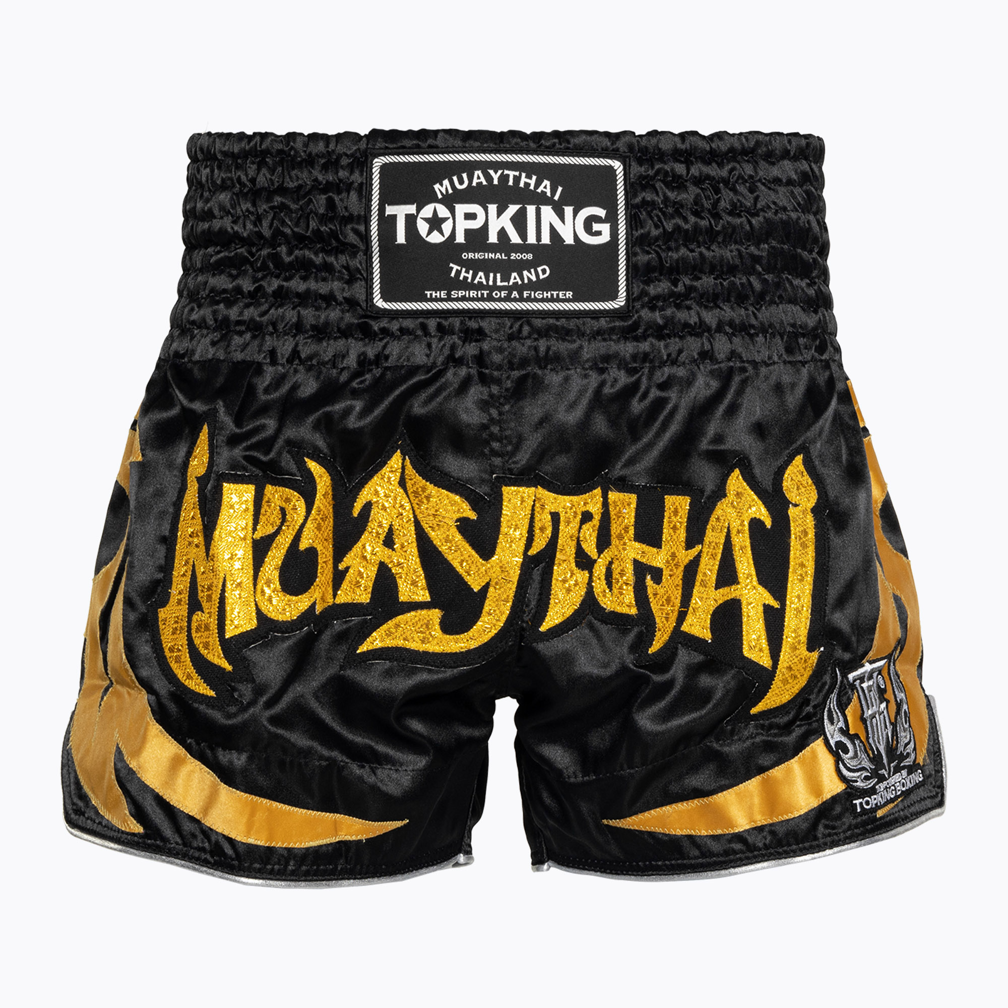 Spodenki treningowe Top King Kickboxing 067 black/gold 