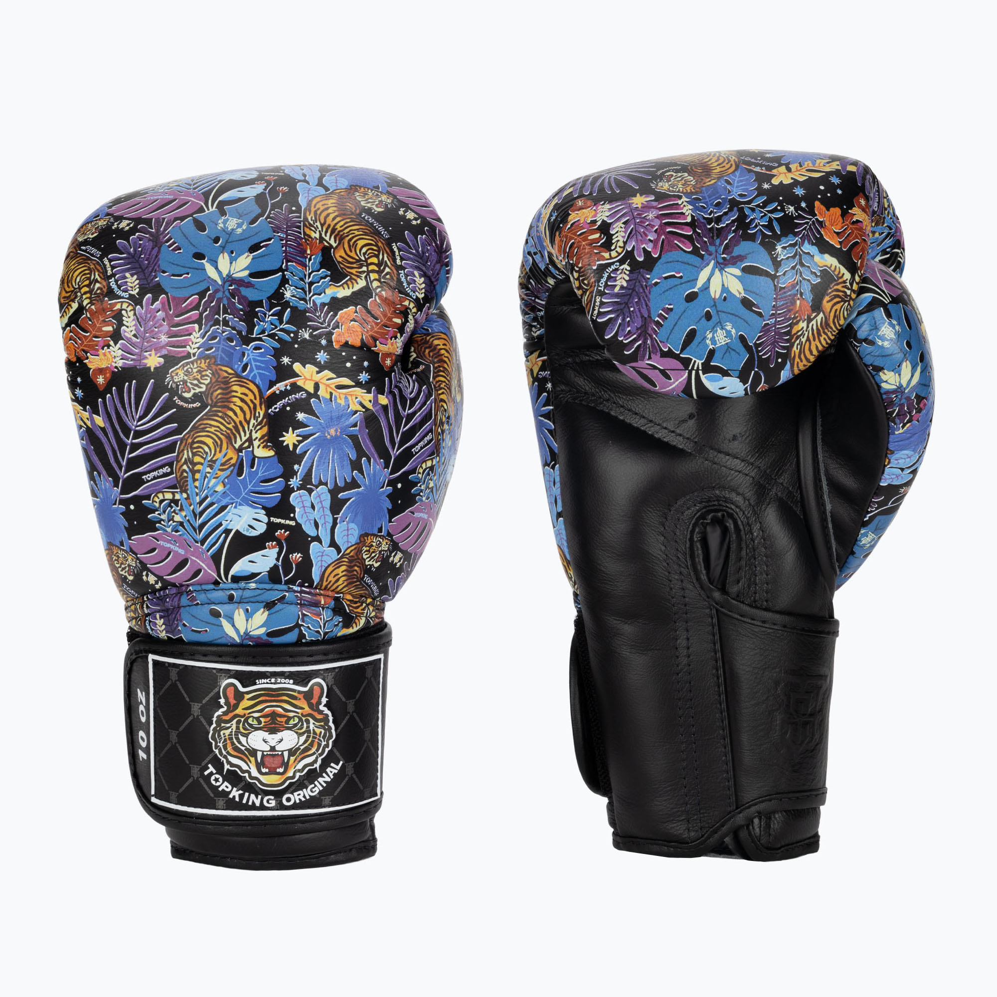 Rękawice bokserskie Top King Boxing Wild Tiger black 