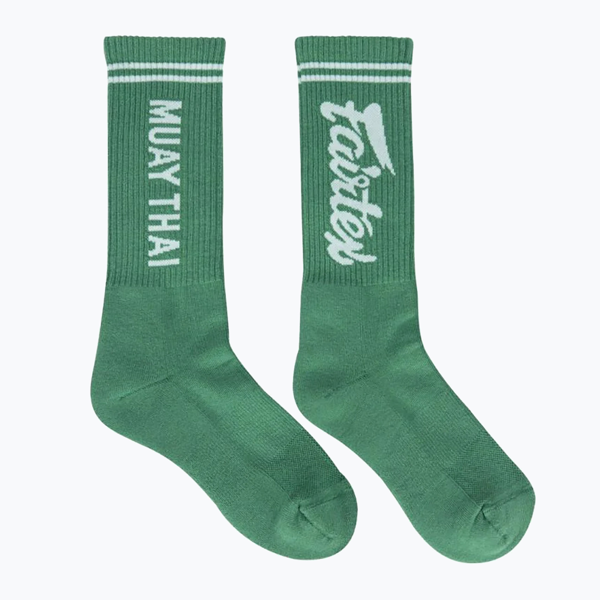 Fairtex SOCK2 green socks (44/46 EU)