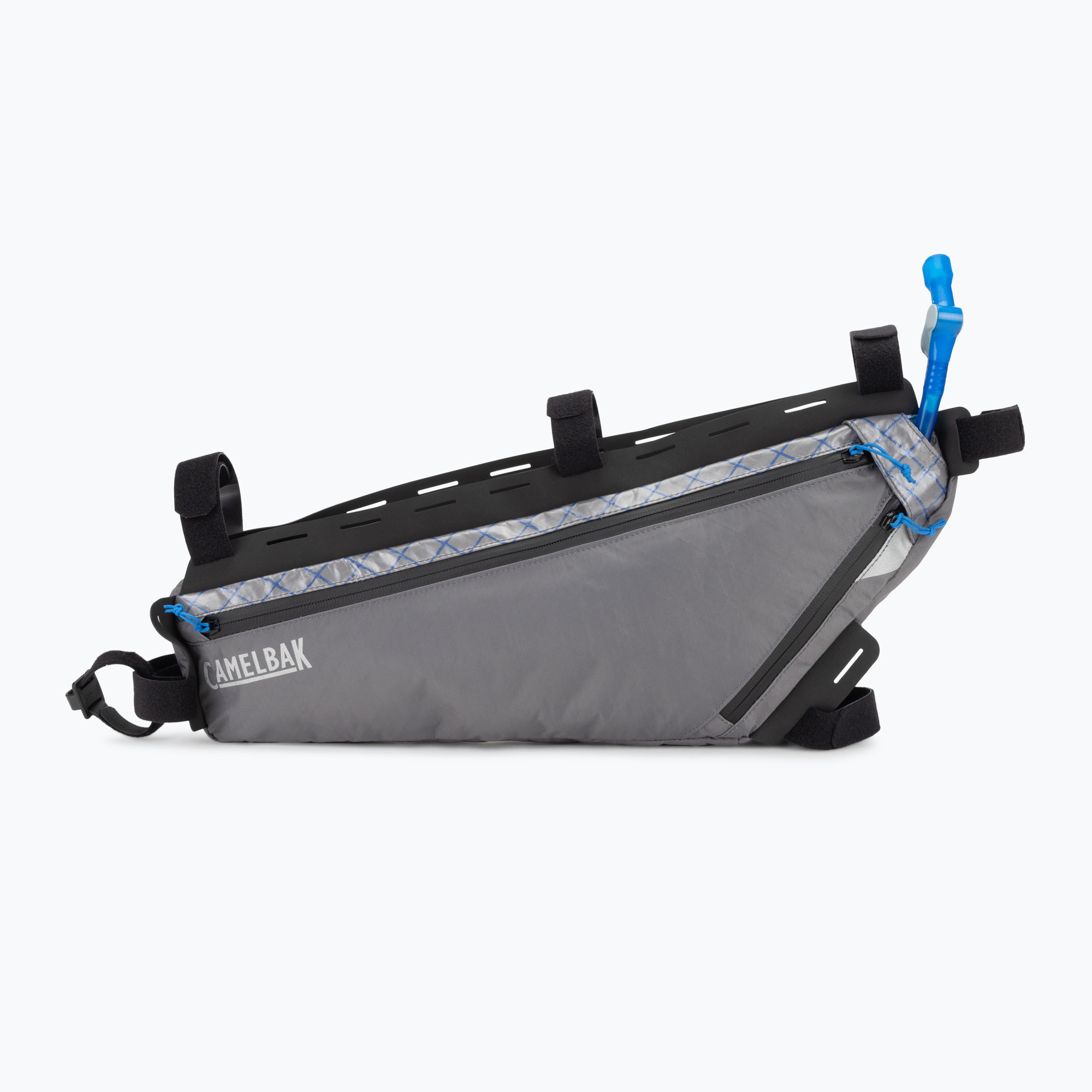 Чанта за велосипед CamelBak M.U.L.E. Frame Pack с резервоар от 2 литра, вълче сиво