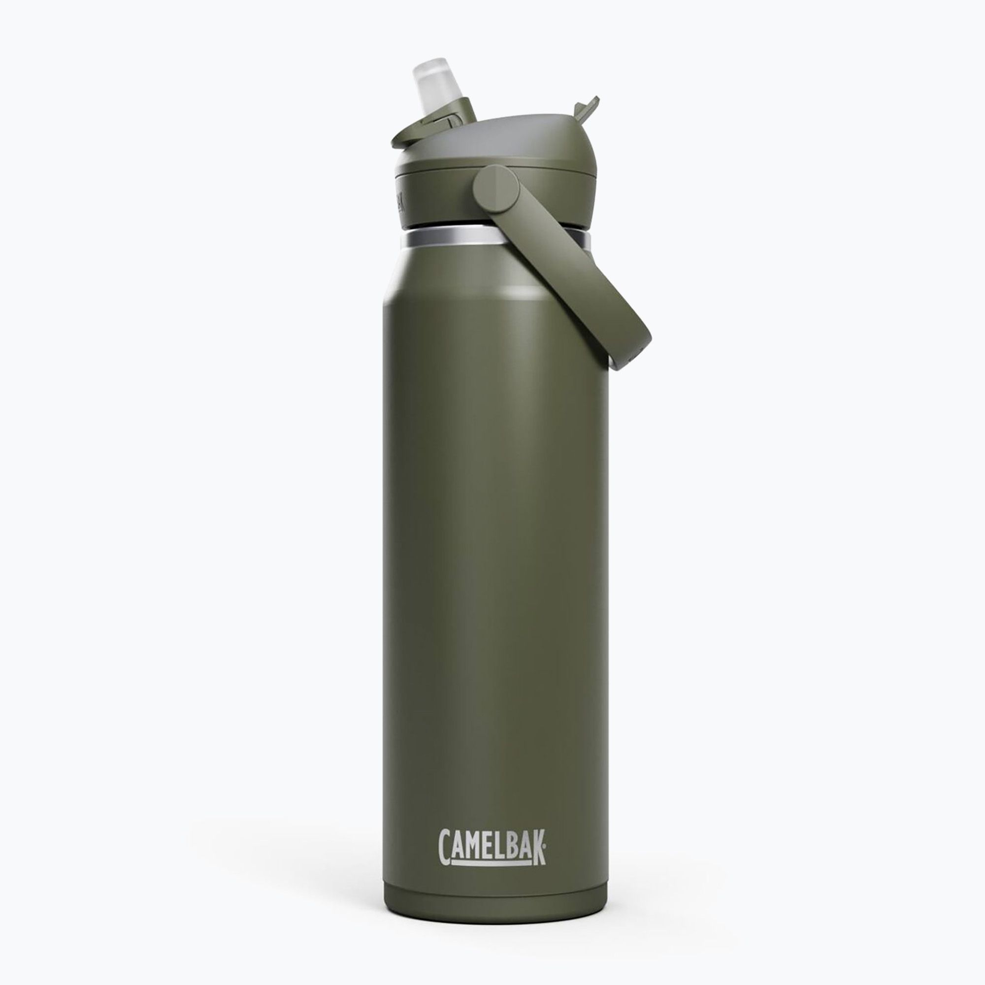 Butelka turystyczna Camelbak Thrive Flip Straw Insulated SST 950 ml moss 